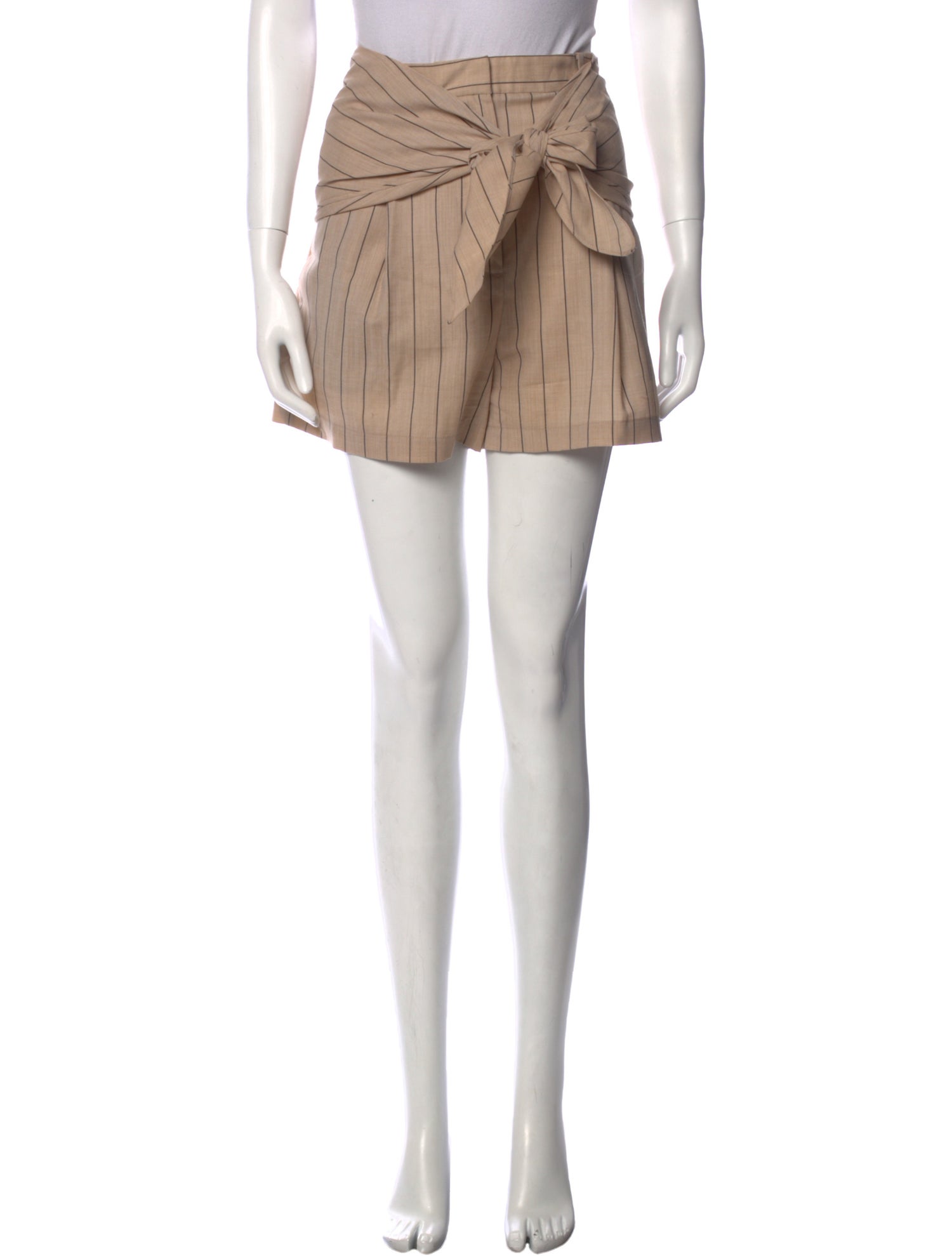 Tibi Wool Mini Shorts