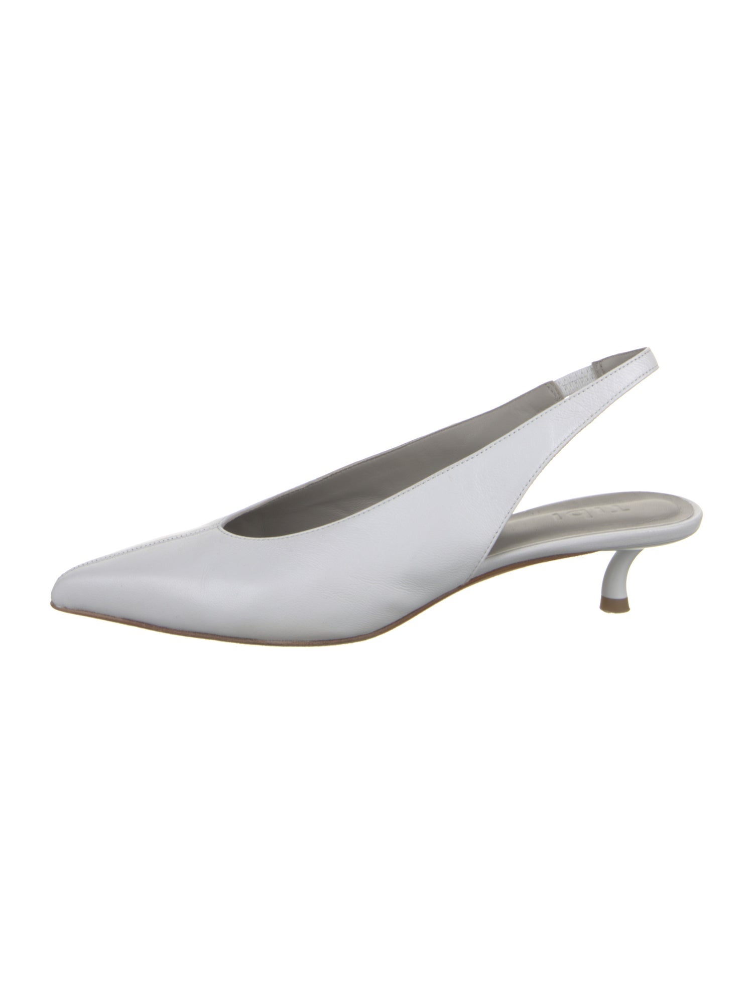 Tibi Leather Slingback Pumps