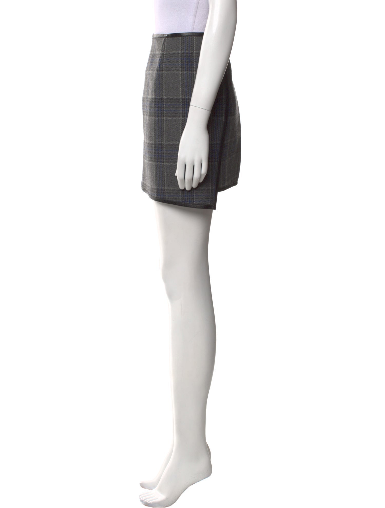 Tibi Wool Mini Skirt