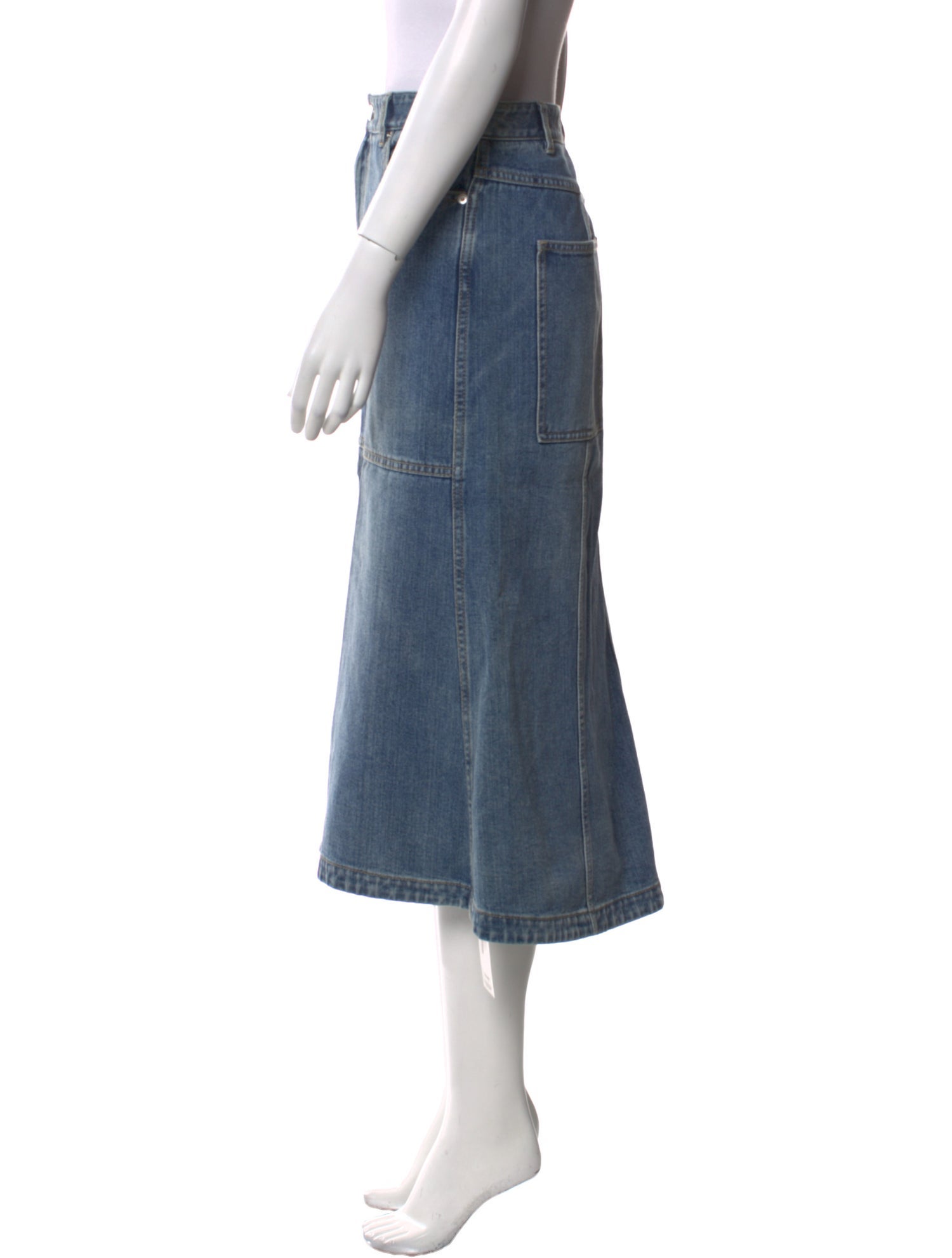 Tibi Midi Length Skirt