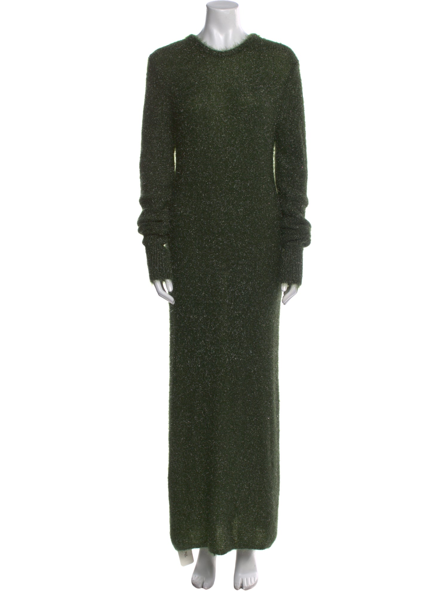 Tibi Crew Neck Long Dress