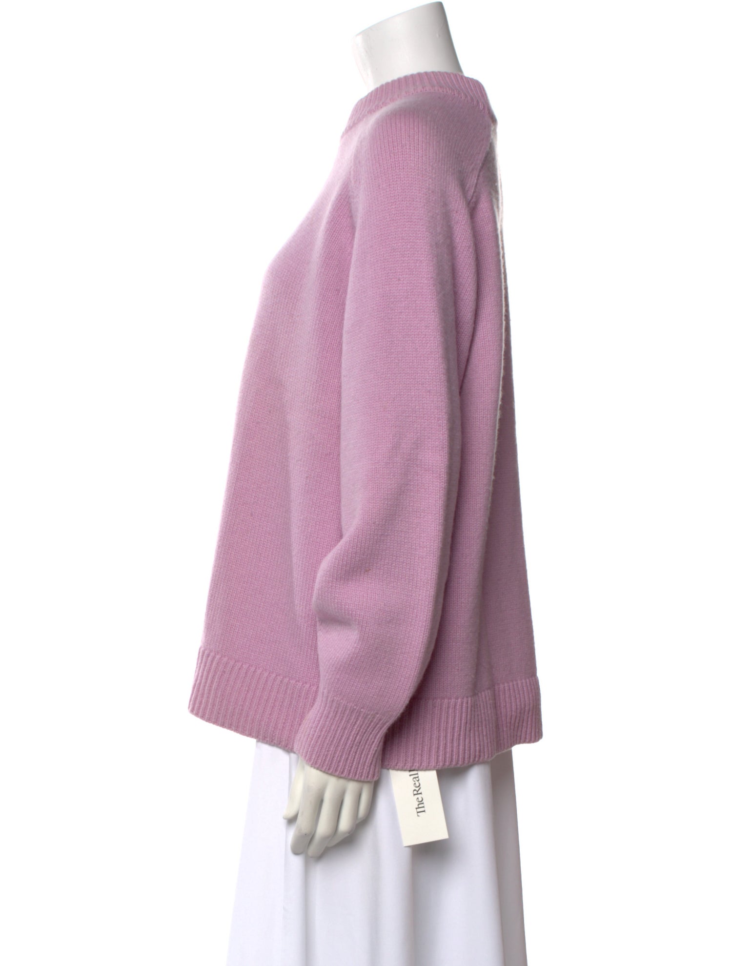 Tibi Cashmere Mock Neck Sweater