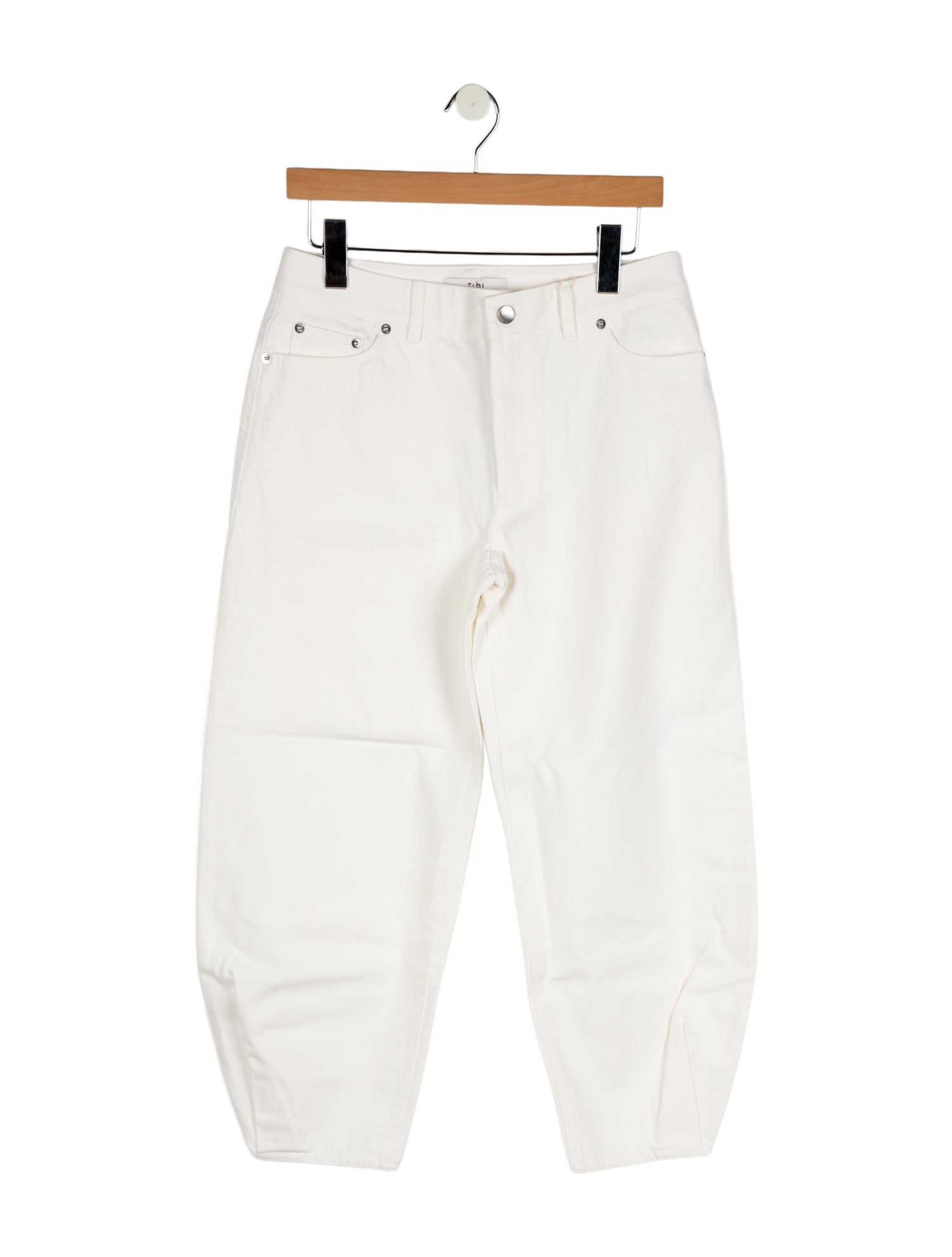 Tibi Mid-Rise Straight Leg Jeans w/ Tags