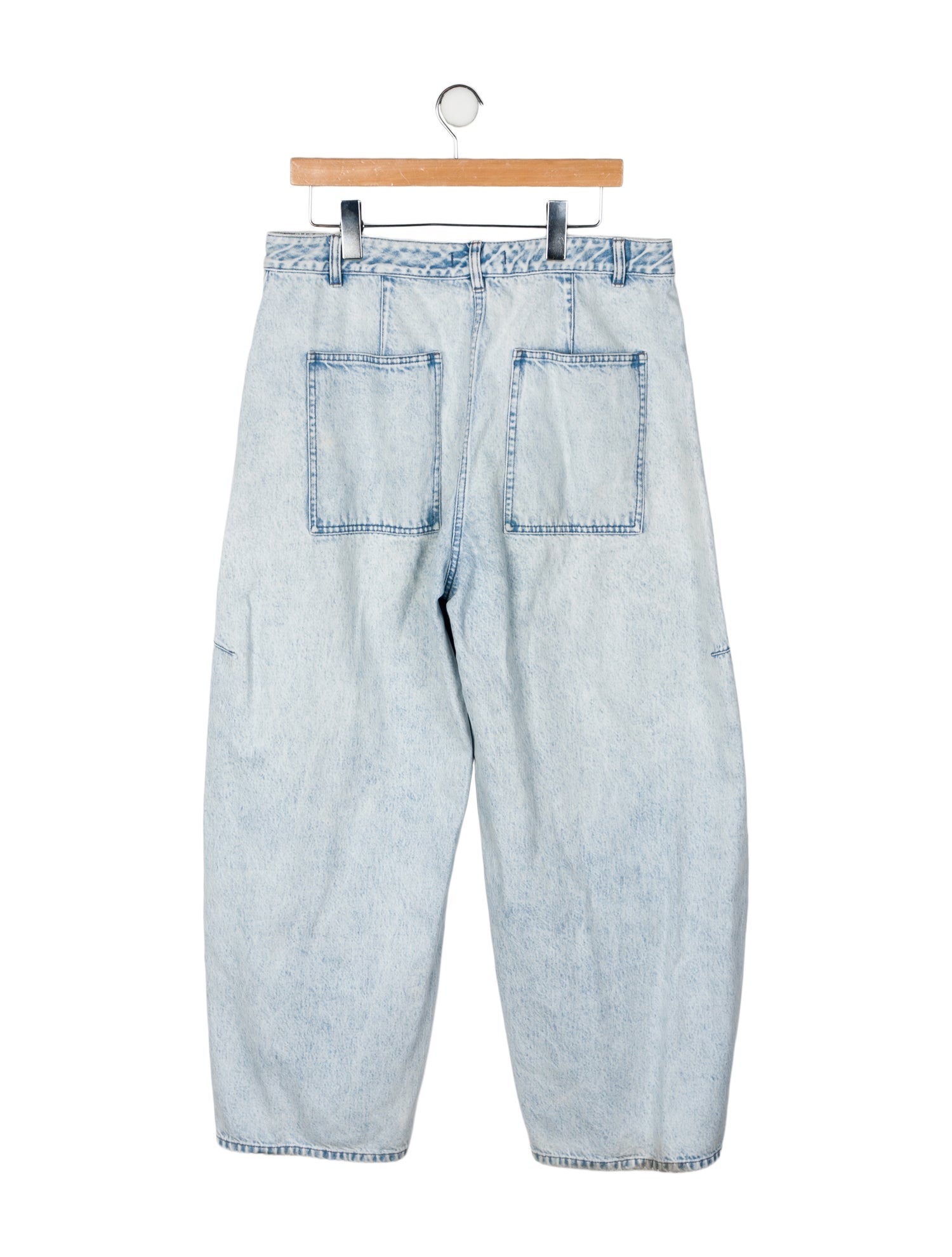 Tibi High-Rise Wide Leg Jeans