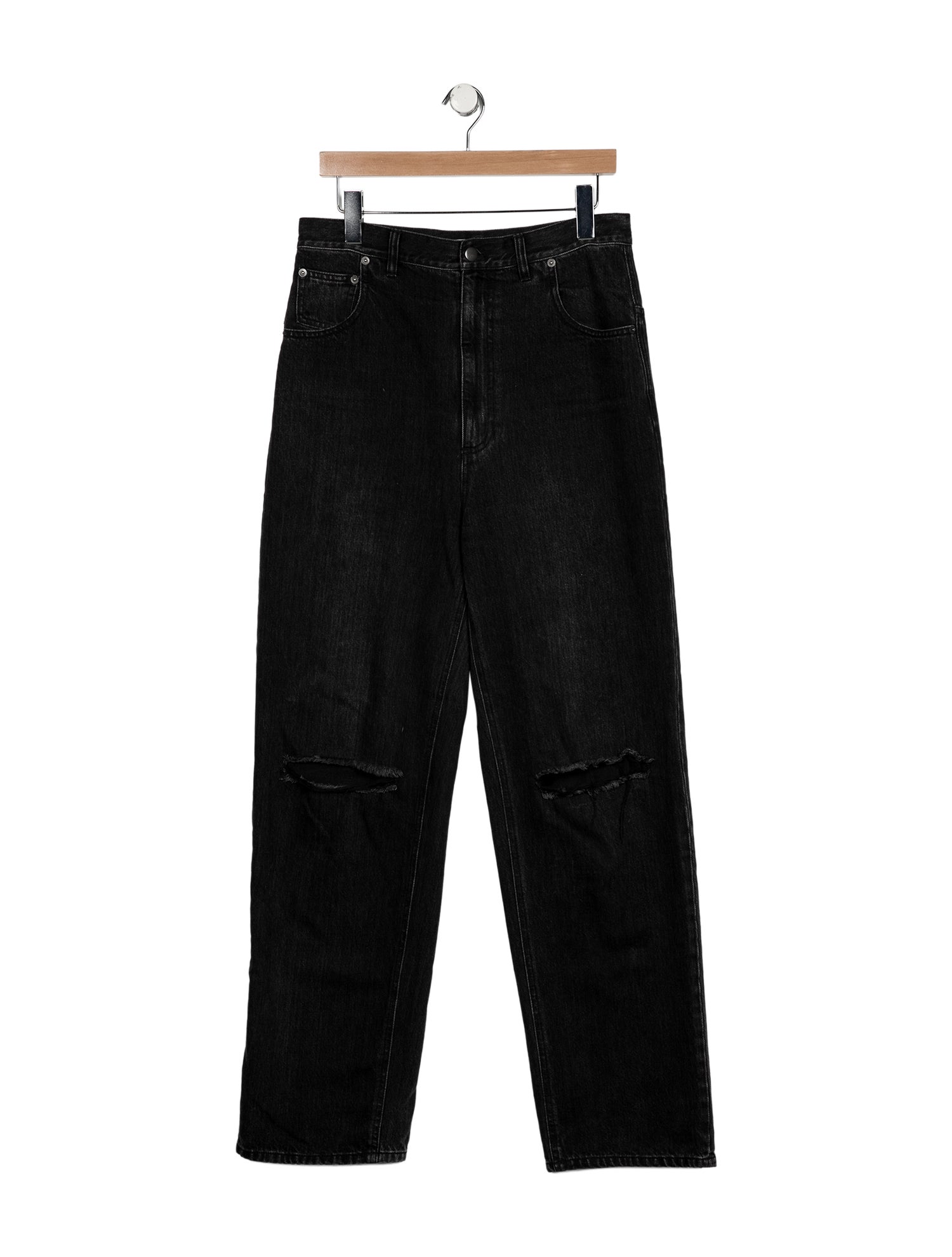 Tibi High-Rise Wide Leg Jeans