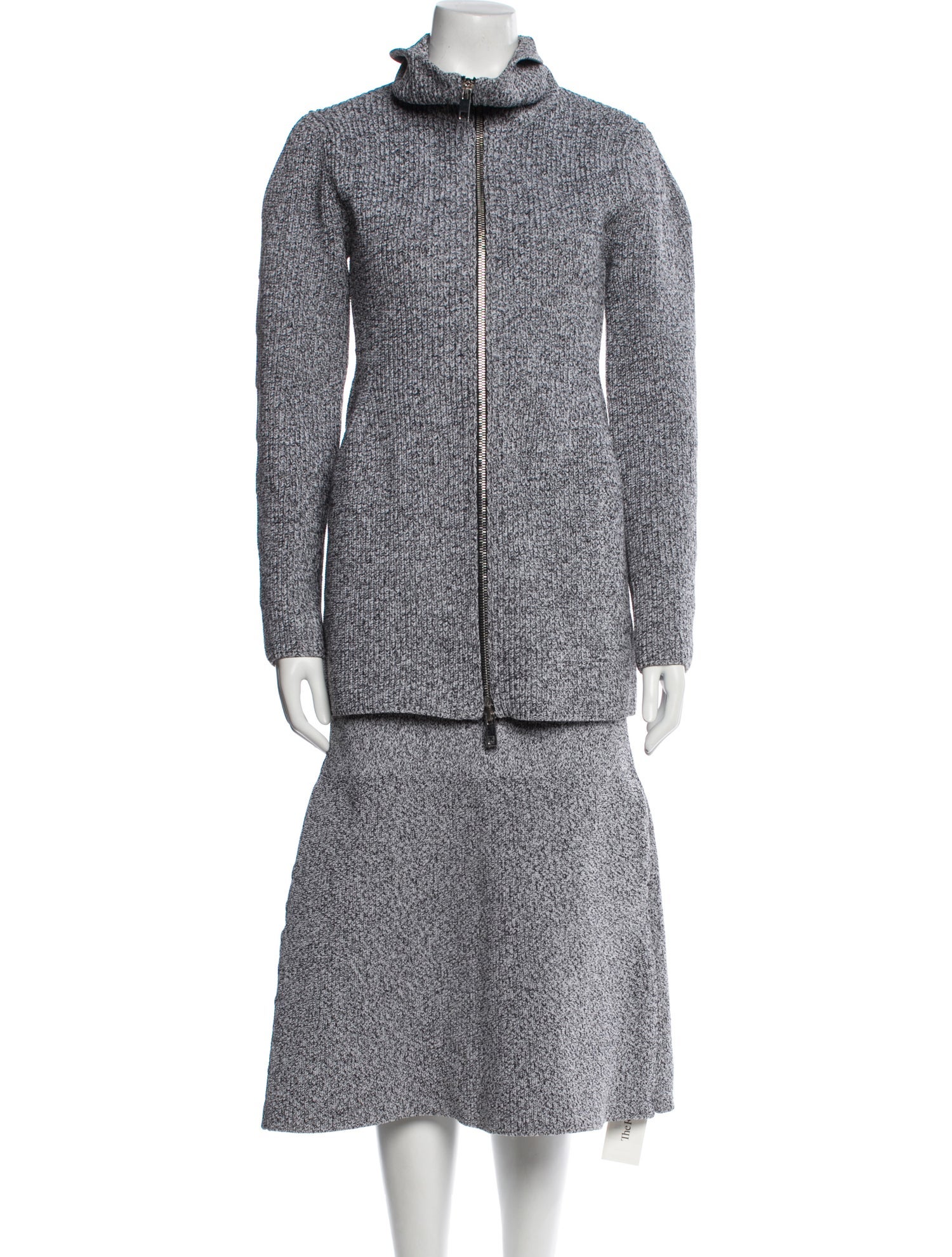 Tibi Tweed Pattern Skirt Set