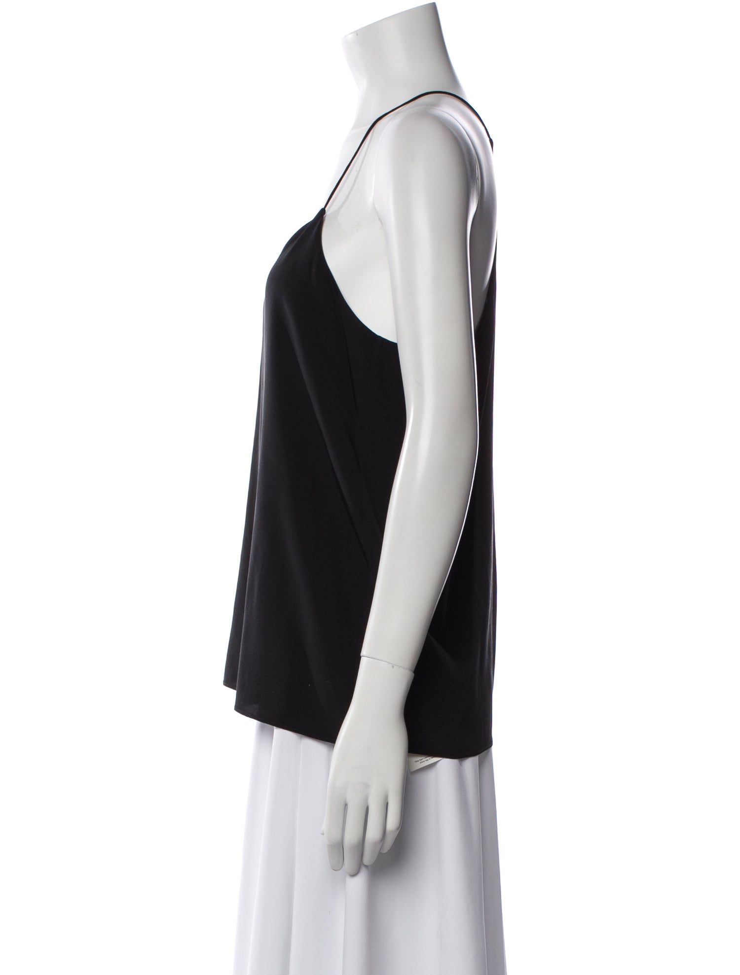 Tibi Silk V-Neck Top