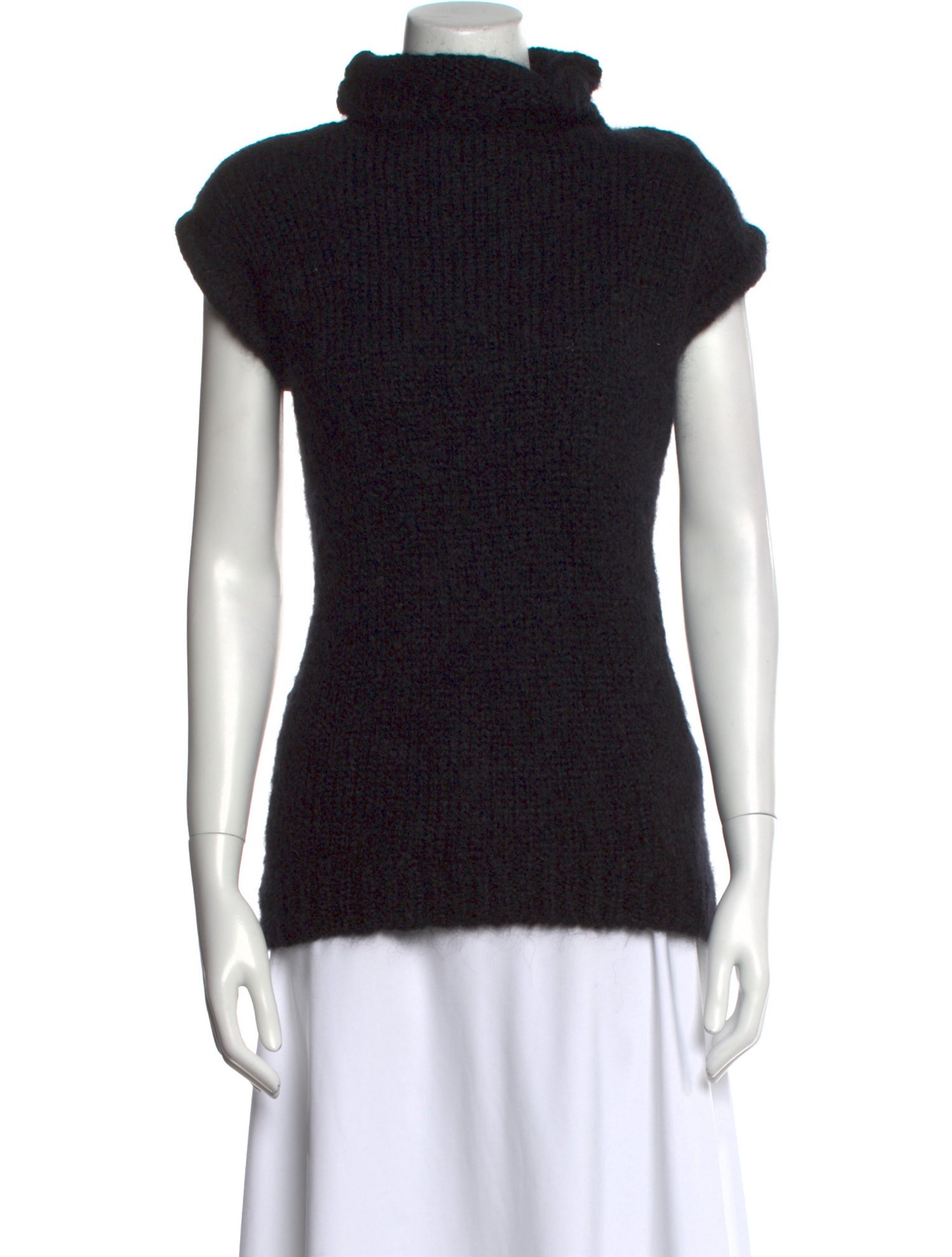 Tibi Mohair Turtleneck Sweater