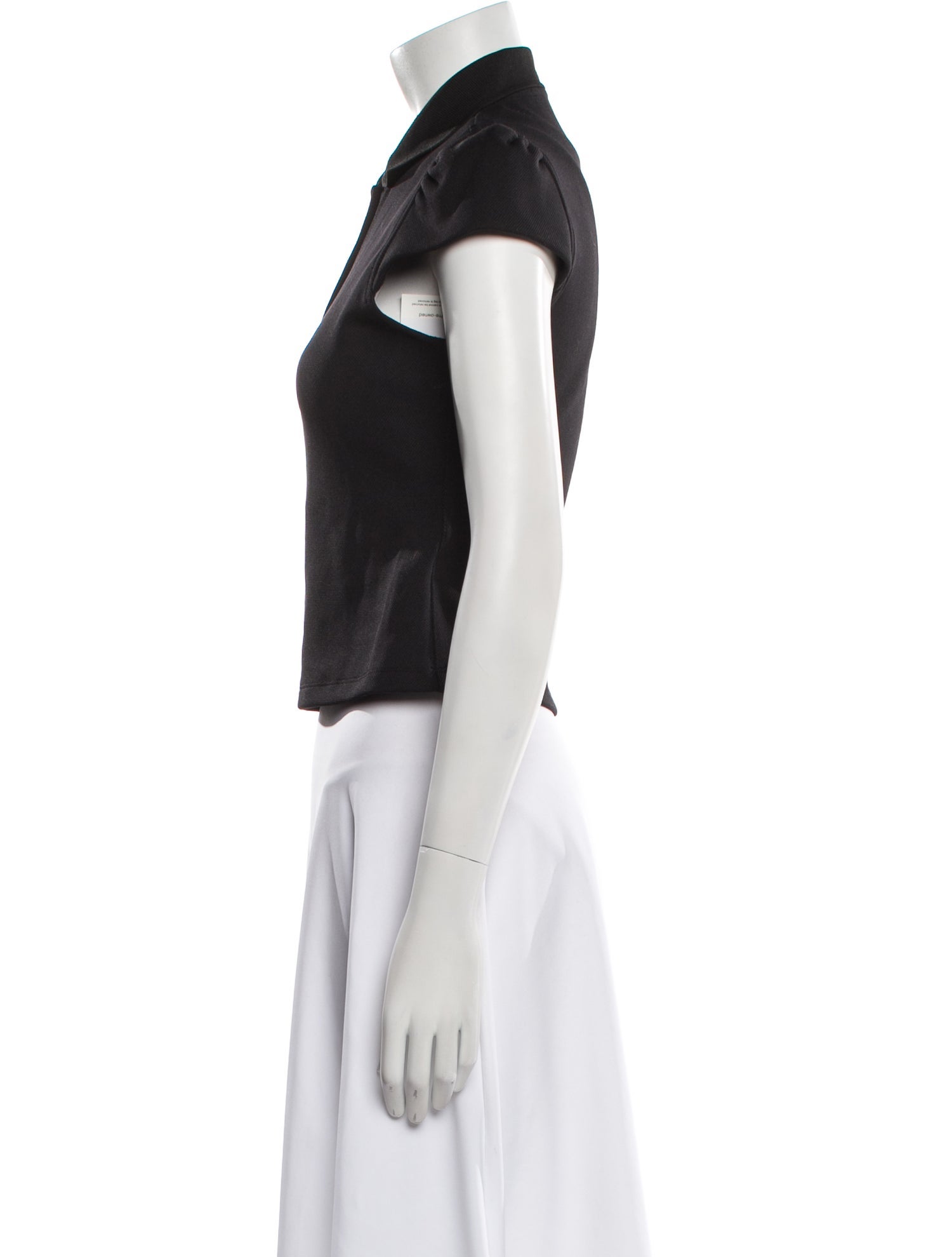 Tibi Short Sleeve Polo