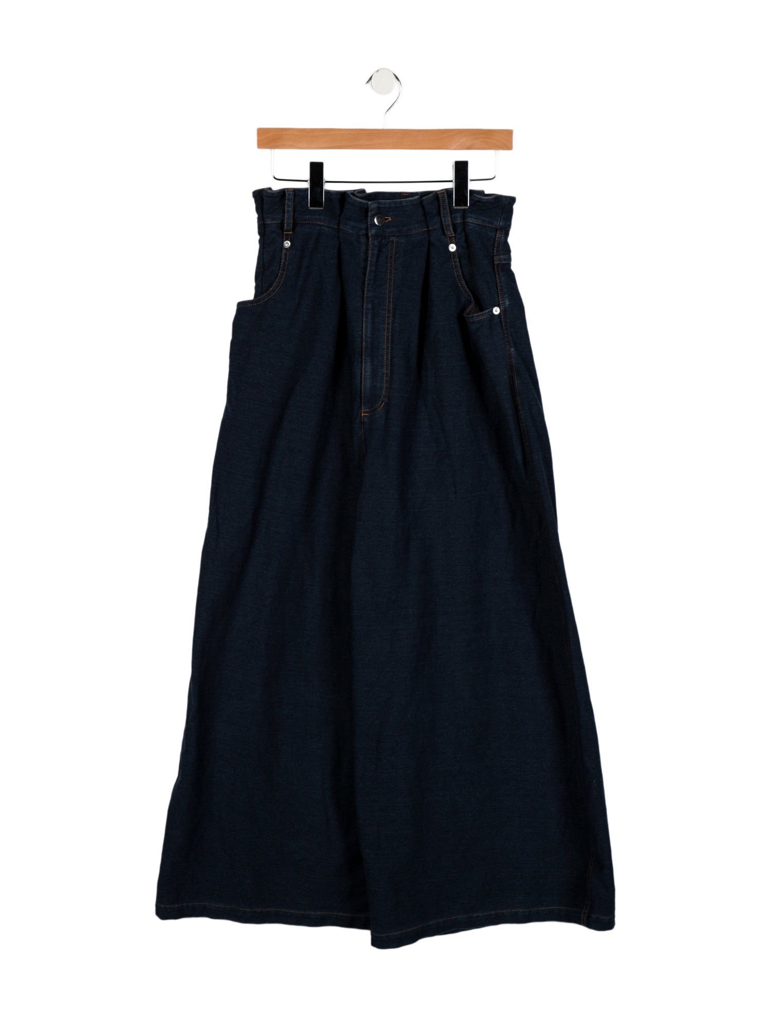 Tibi High-Rise Wide Leg Jeans