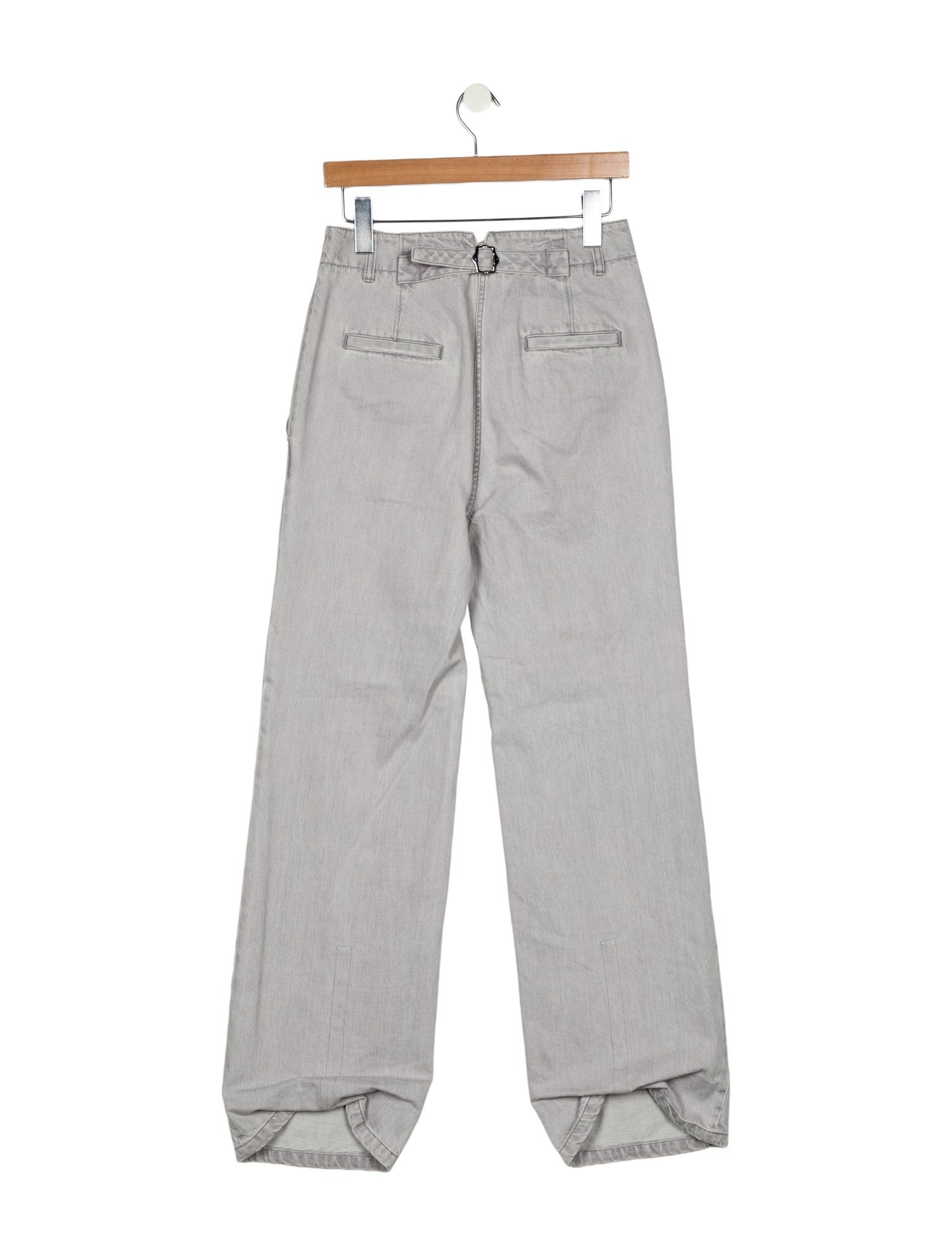 Tibi High-Rise Wide Leg Jeans