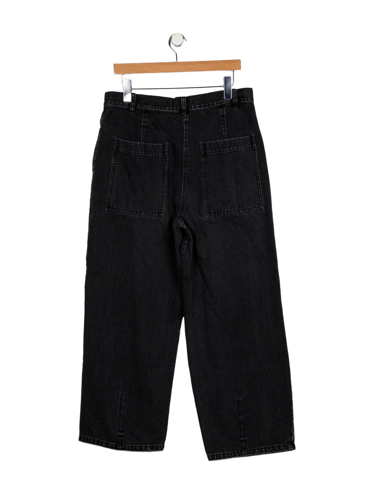 Tibi High-Rise Wide Leg Jeans