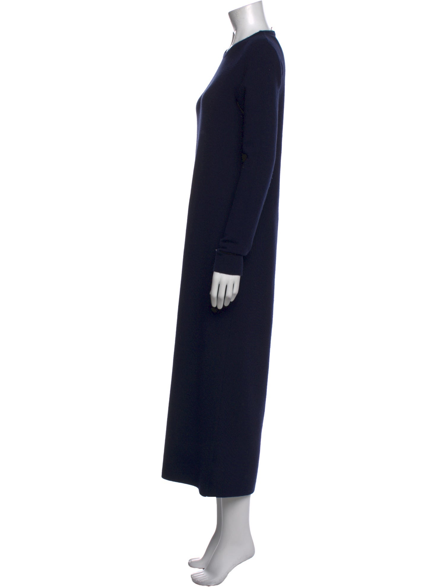 Tibi Crew Neck Long Dress