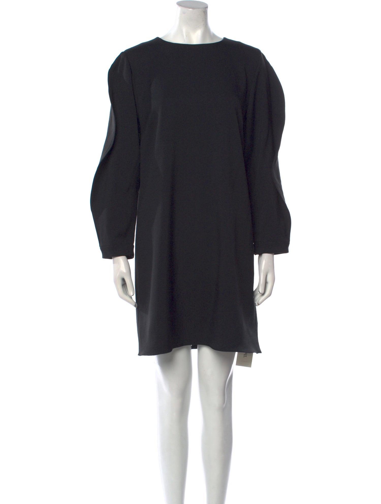 Tibi Bateau Neckline Mini Dress