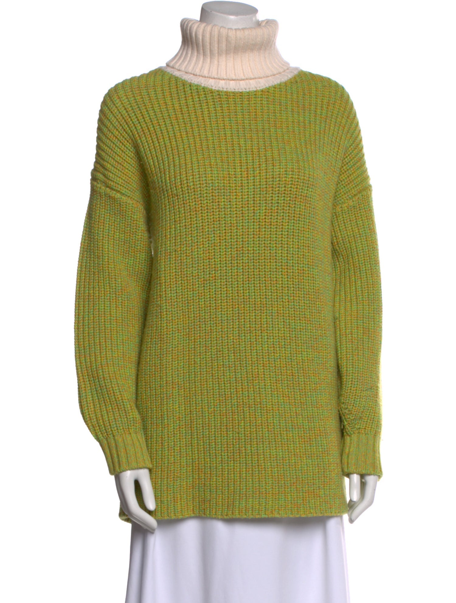 Tibi Merino Wool Turtleneck Sweater