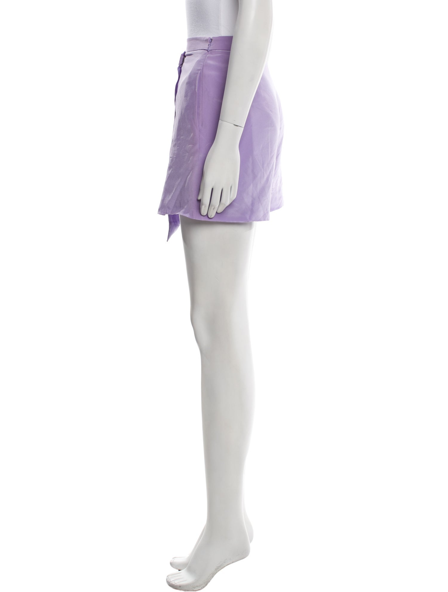 Tibi Silk Mini Shorts