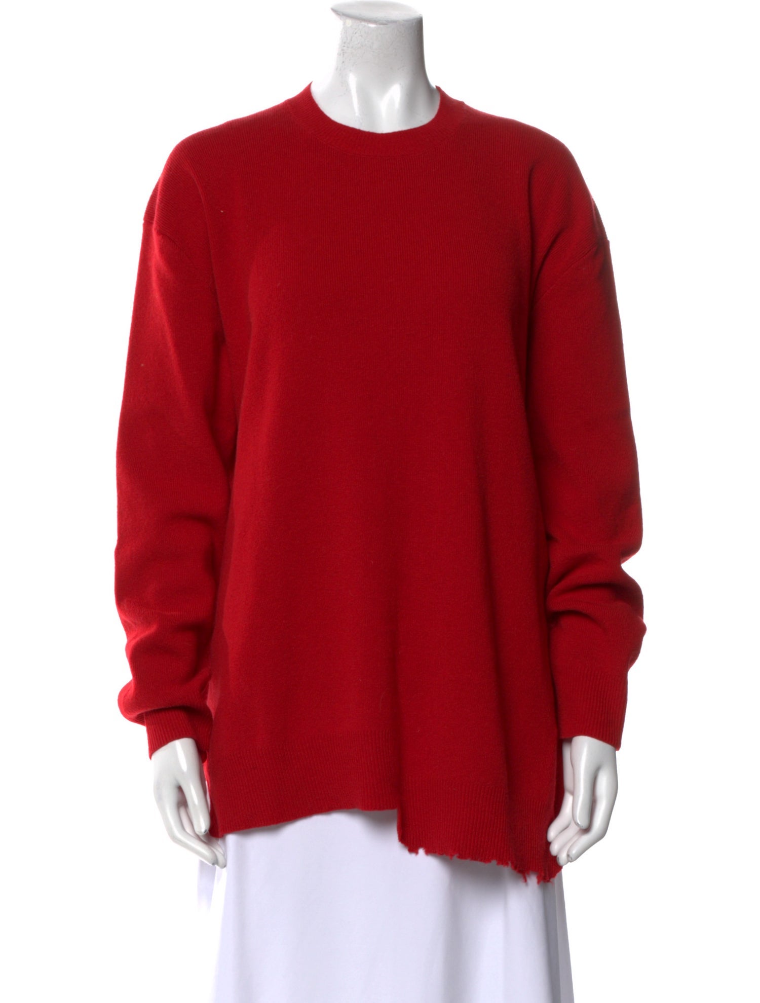 Tibi Wool Crew Neck Sweater
