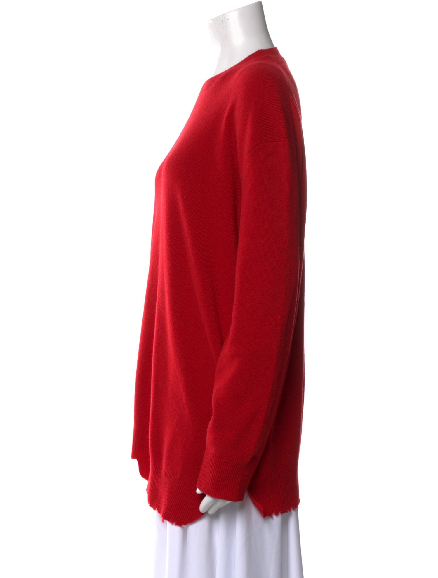 Tibi Wool Crew Neck Sweater