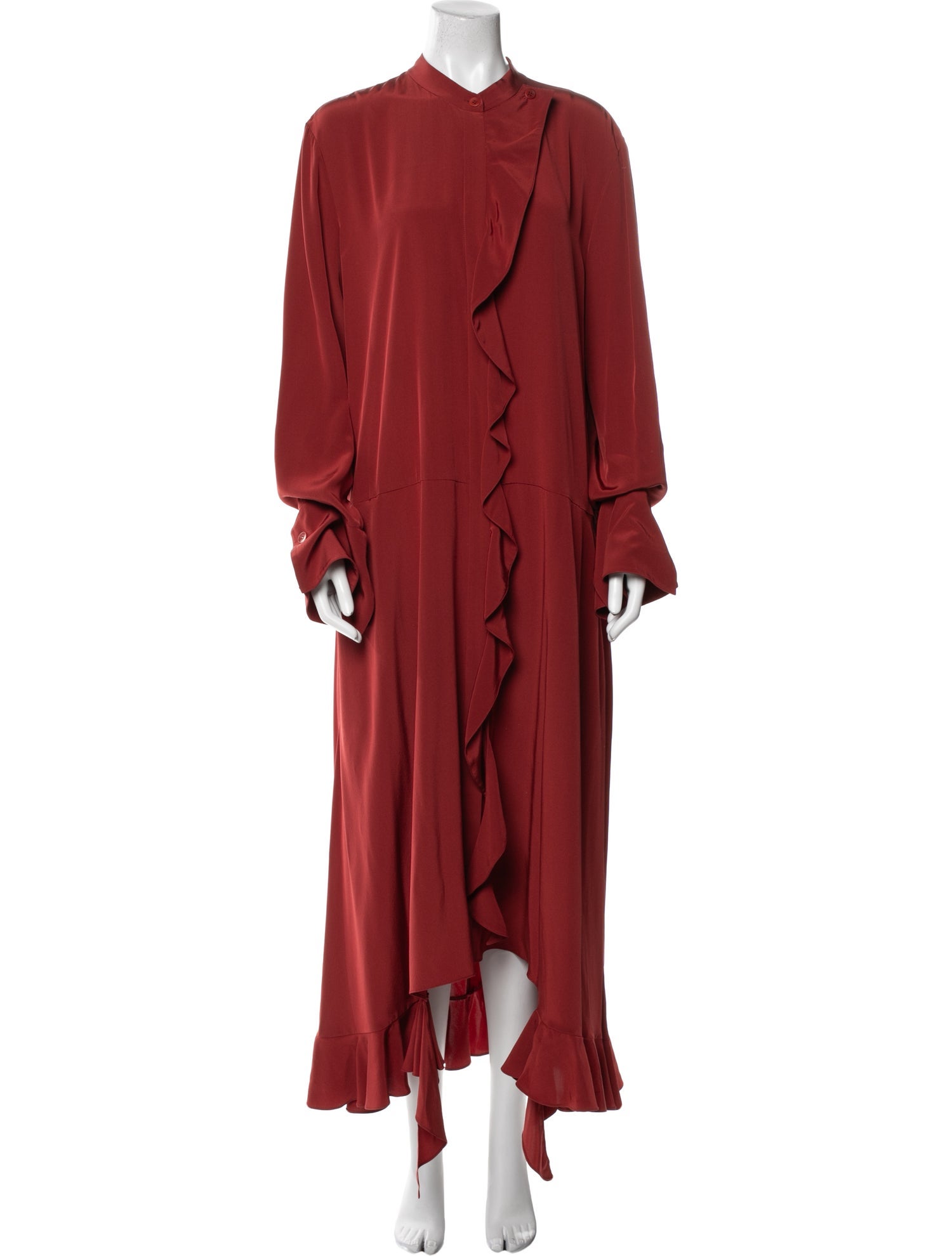 Tibi Silk Long Dress