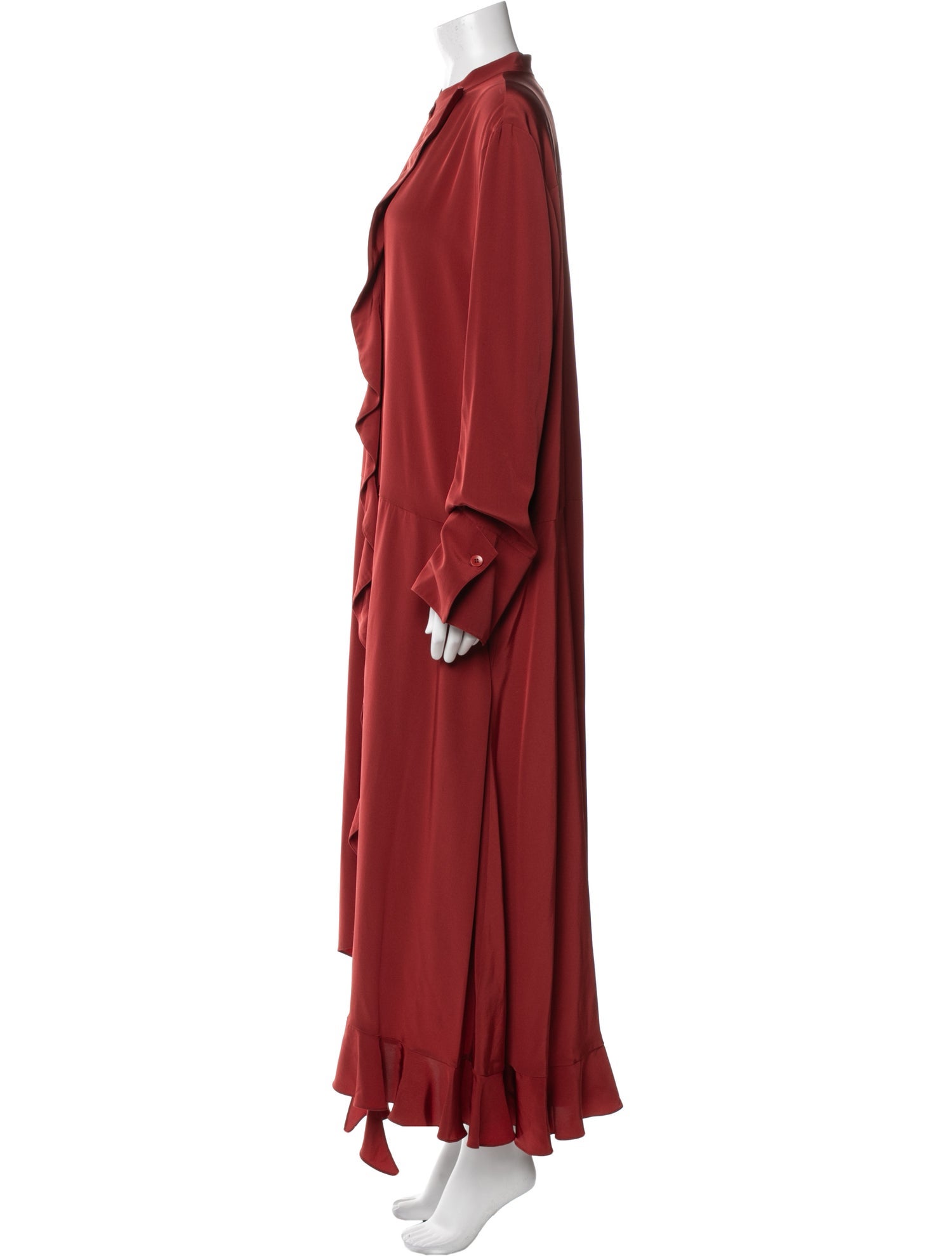Tibi Silk Long Dress