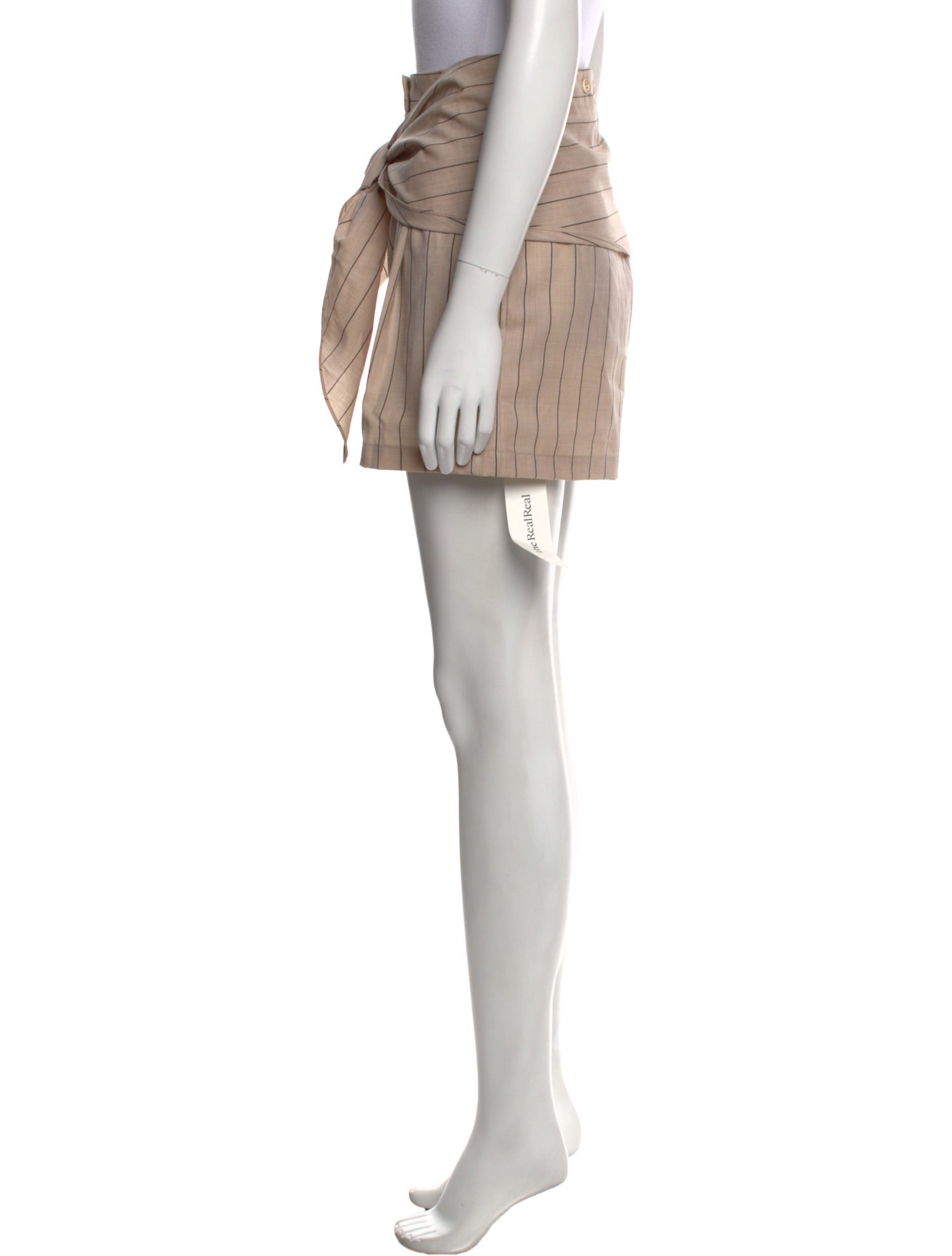 Tibi Wool Mini Shorts