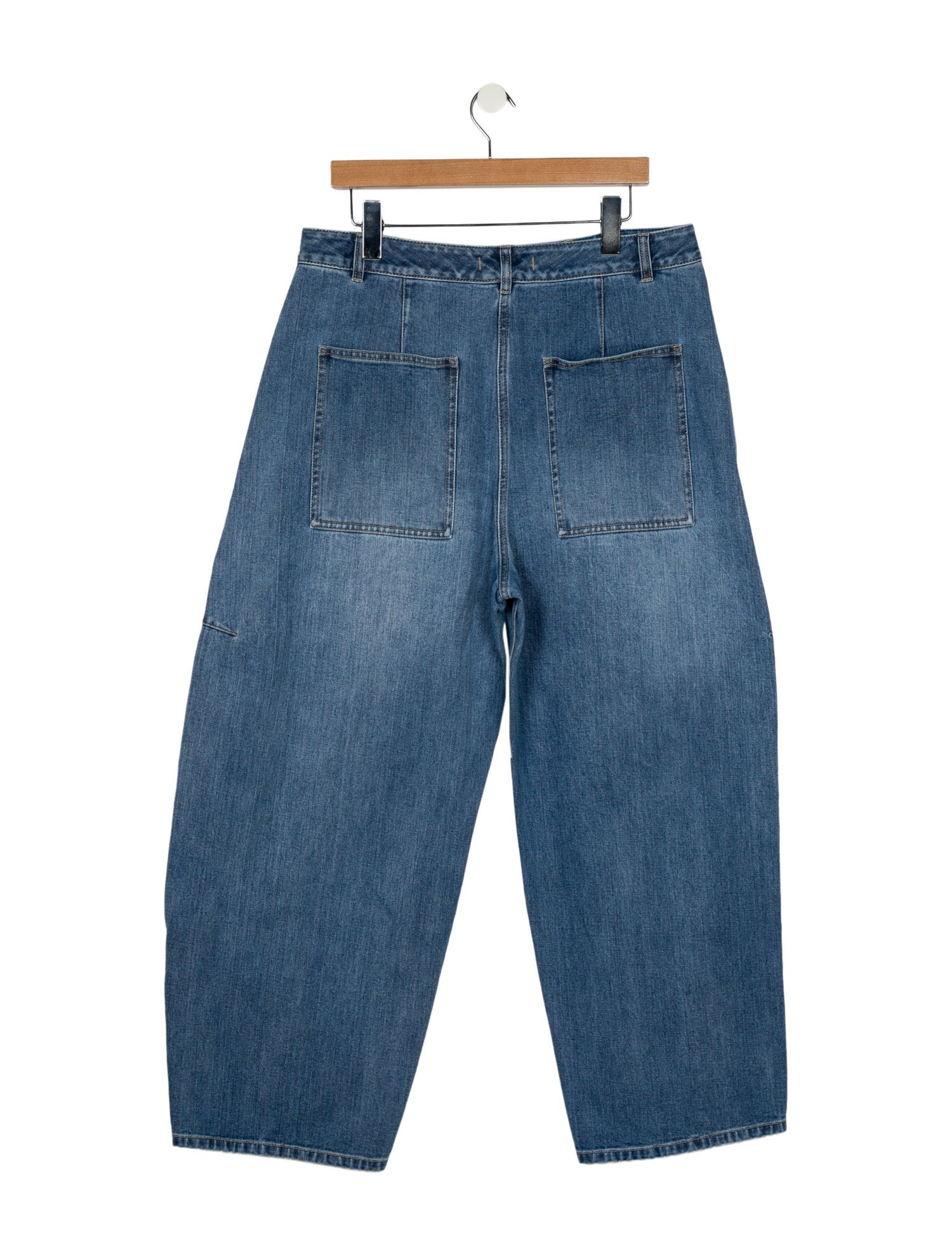 Tibi High-Rise Wide Leg Jeans