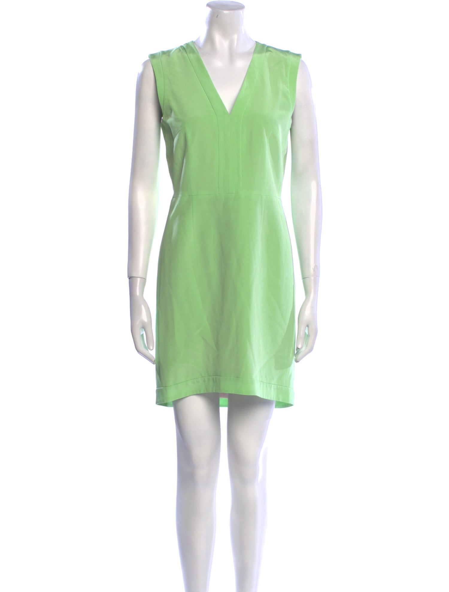 Tibi V-Neck Mini Dress