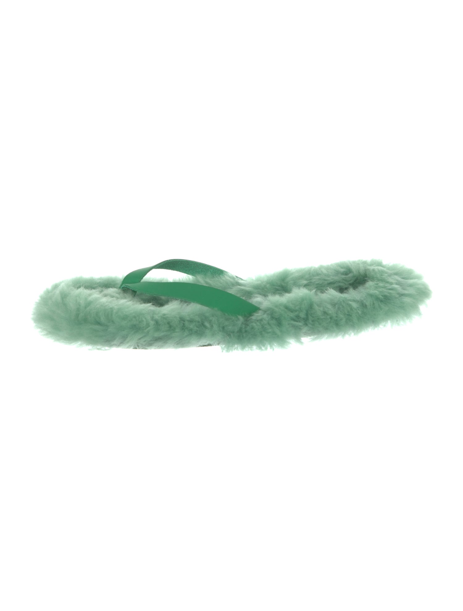 Tibi Faux Fur Slides