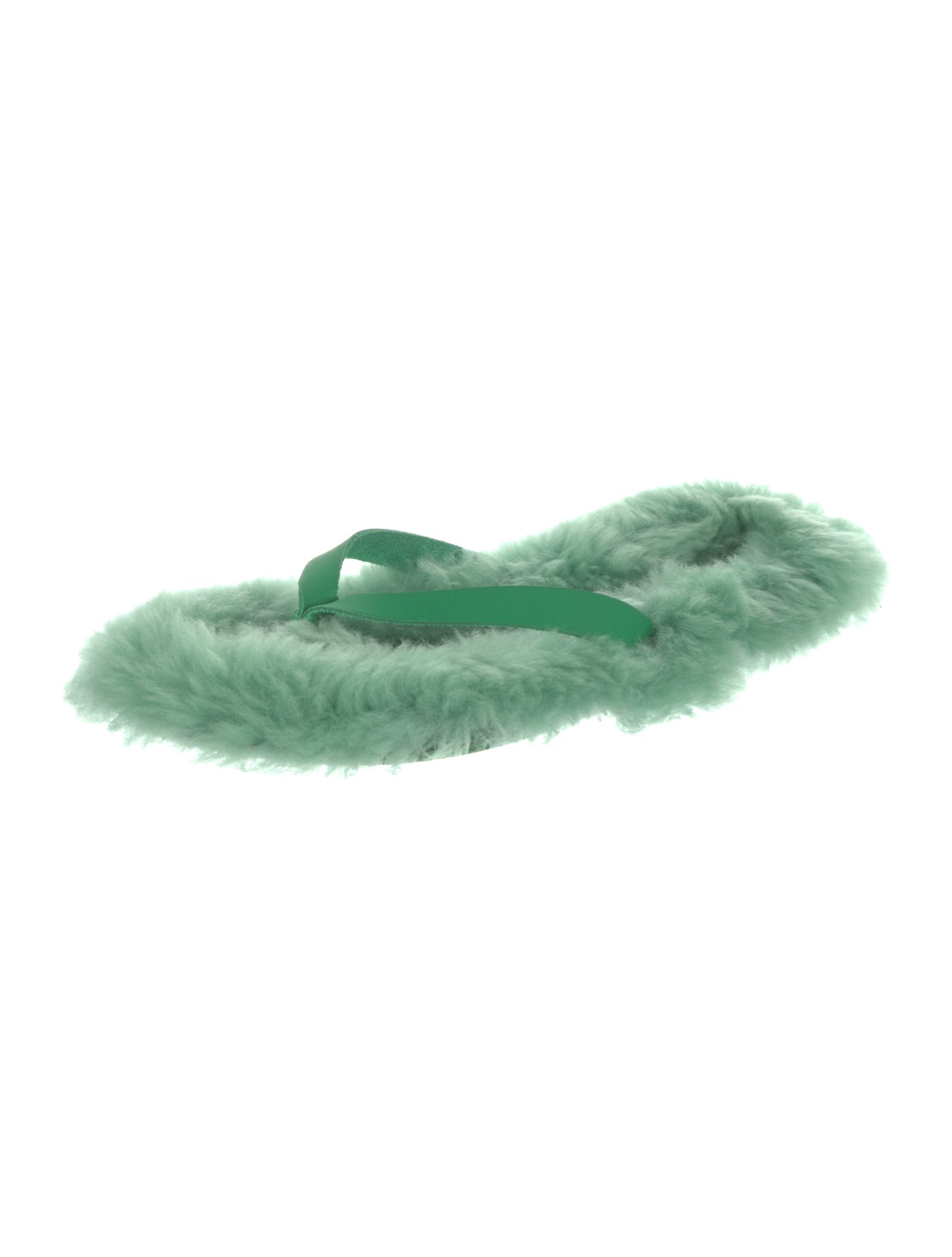 Tibi Faux Fur Slides