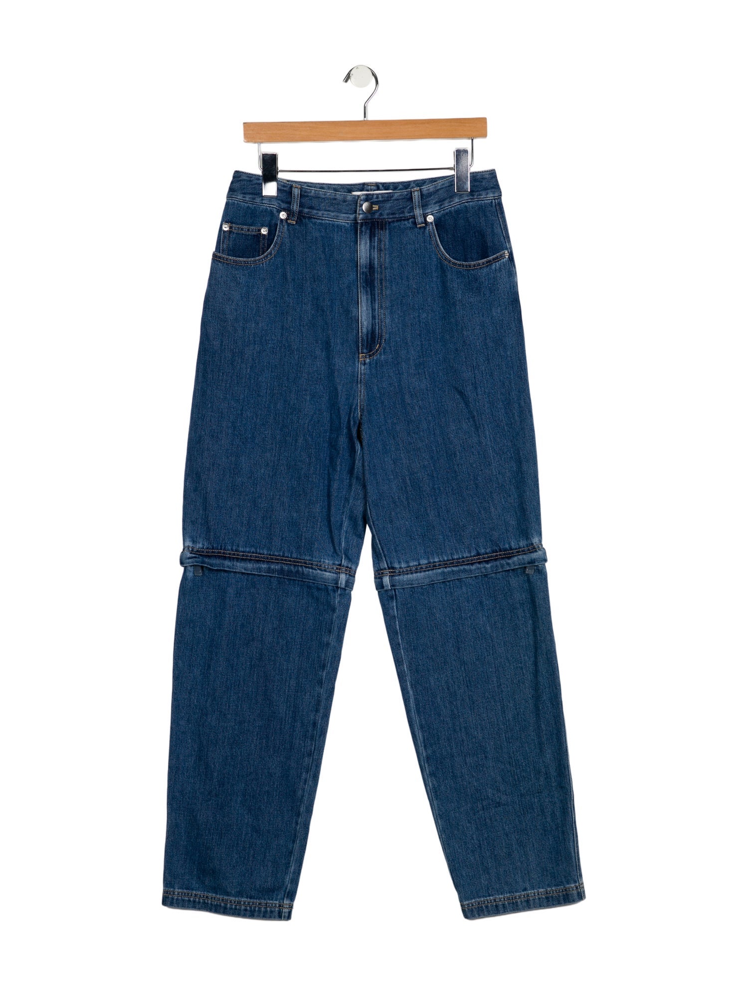Tibi High-Rise Straight Leg Jeans w/ Tags