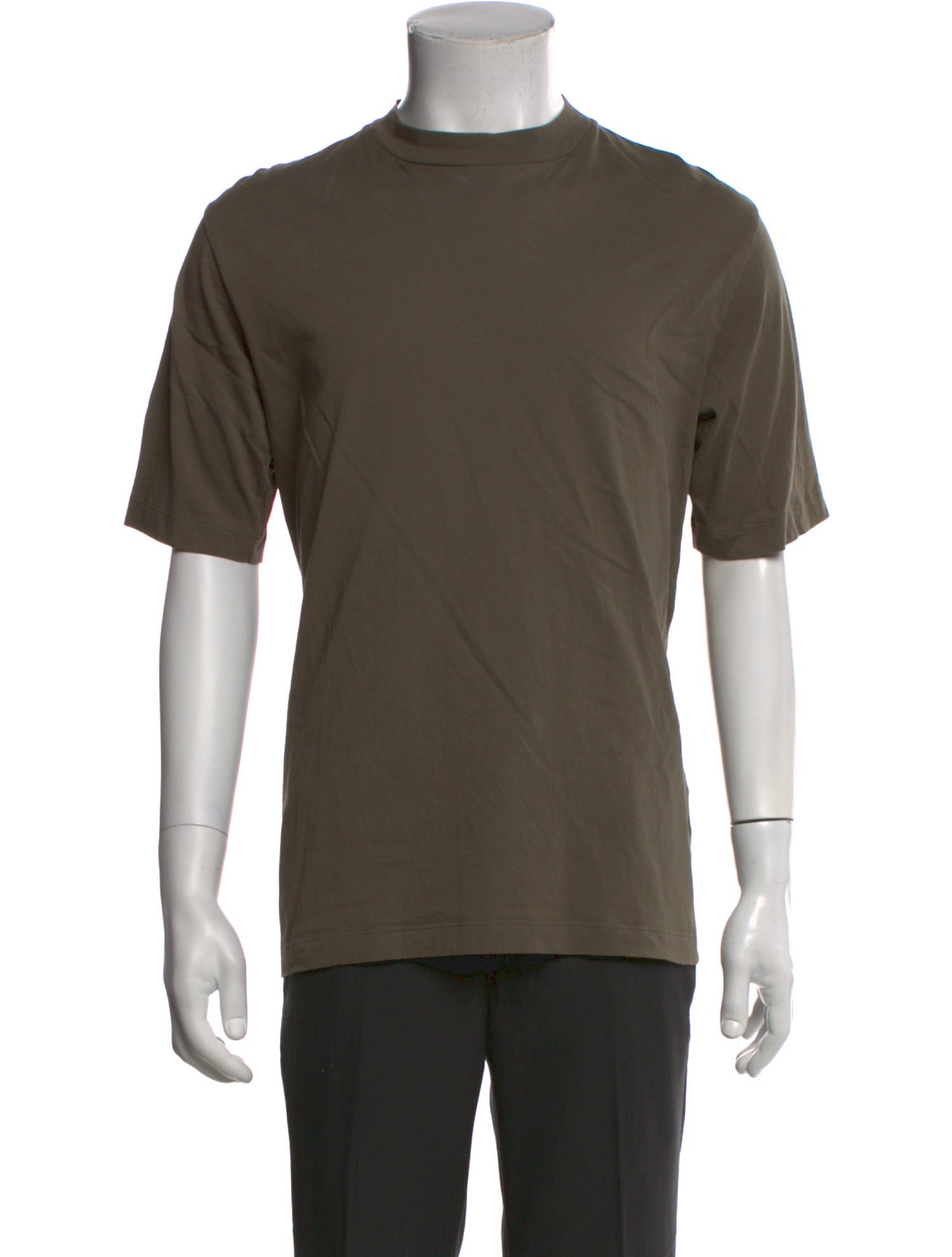 Tibi Crew Neck Short Sleeve T-Shirt