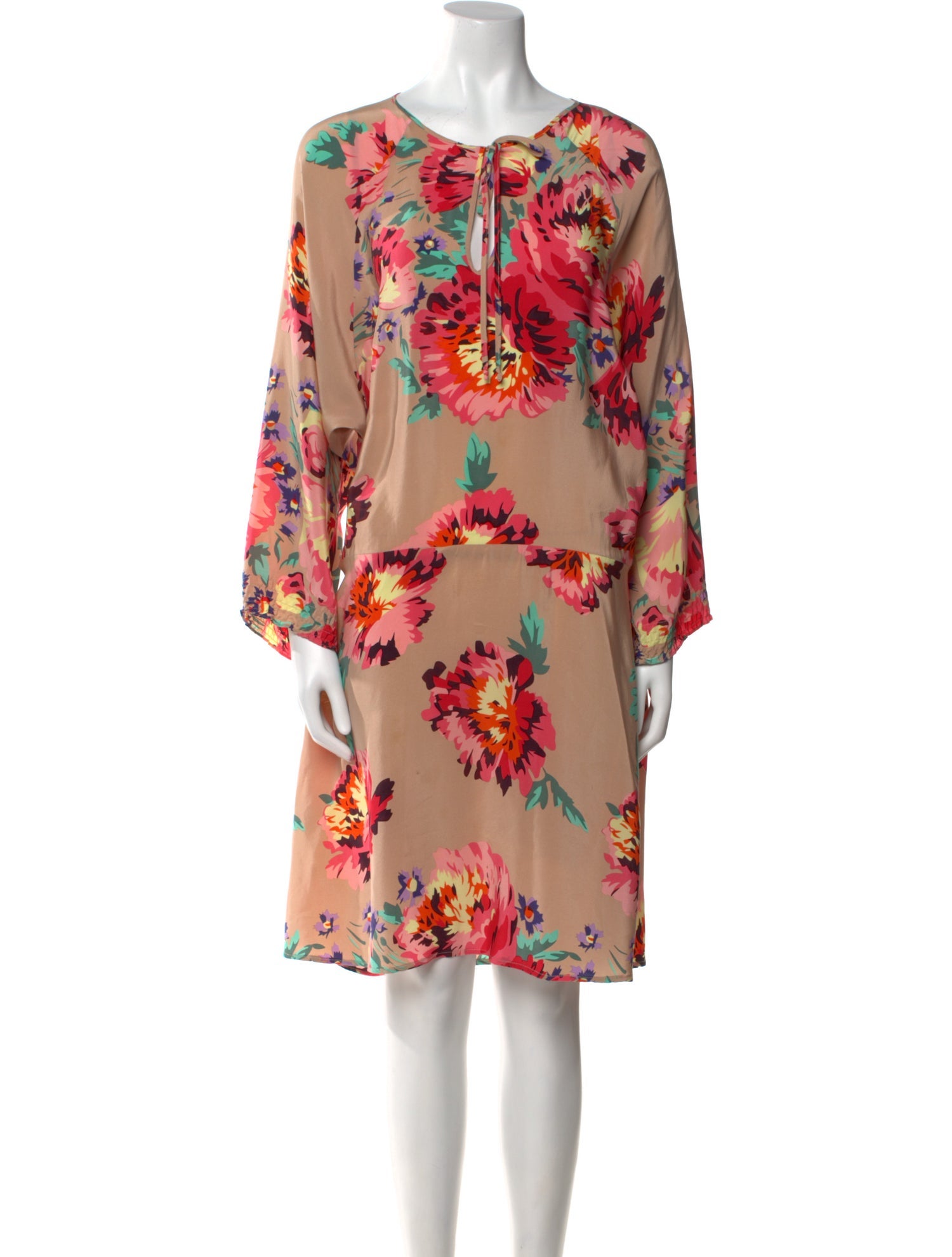 Tibi Silk Knee-Length Dress