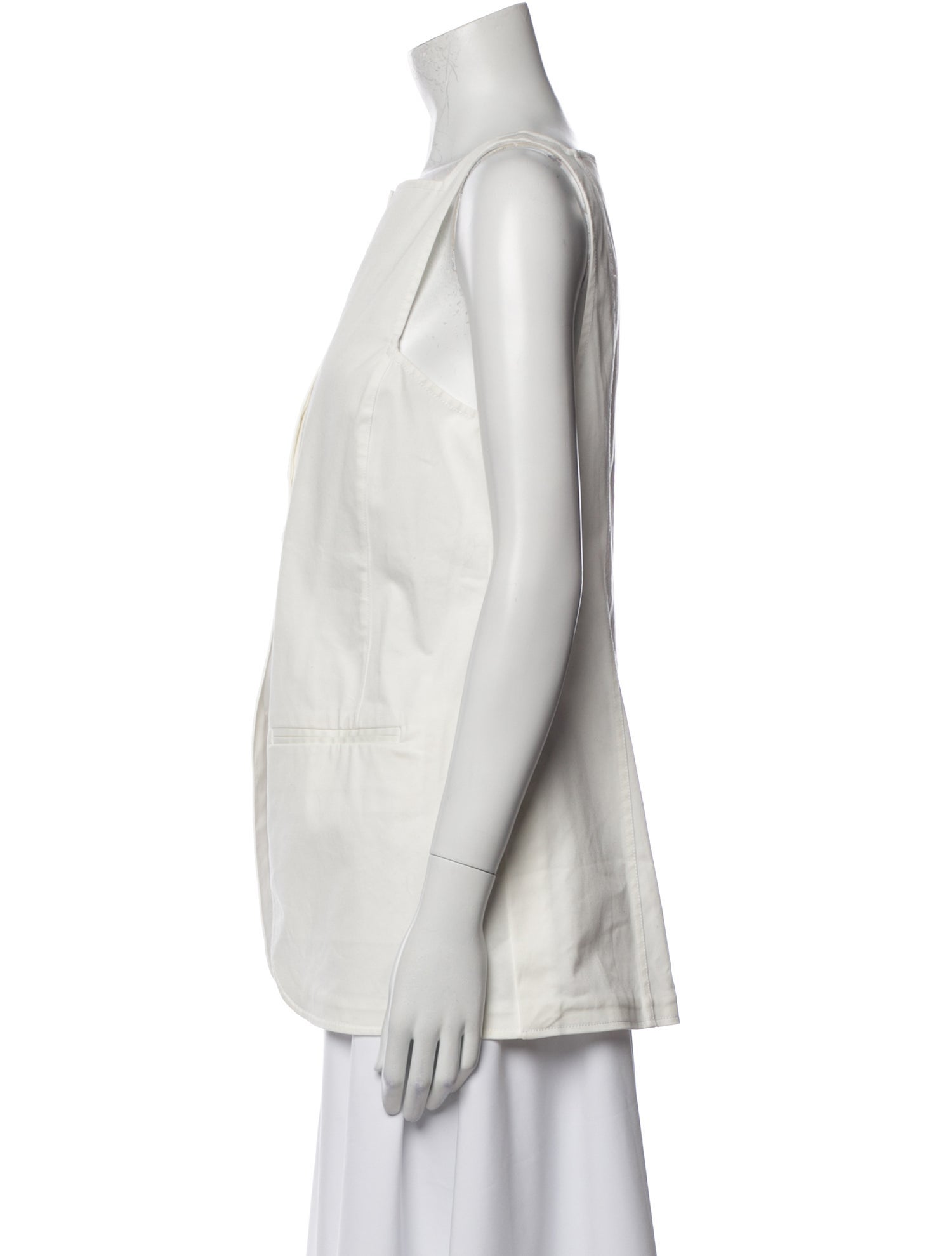 Tibi Scoop Neck Sleeveless Tunic