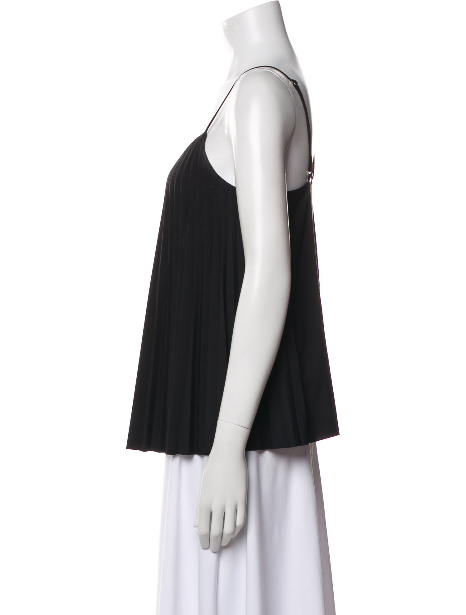 Tibi V-Neck Sleeveless Top