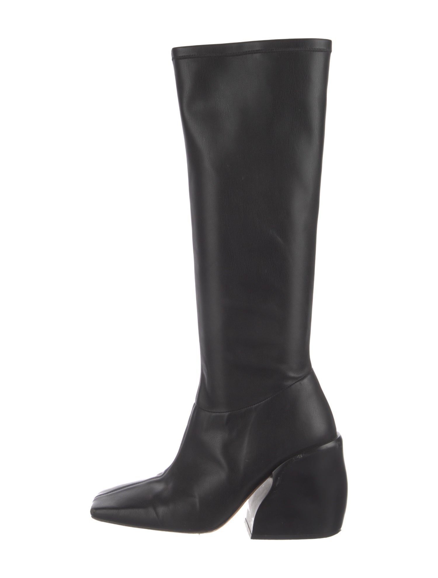 Tibi Leather Riding Boots