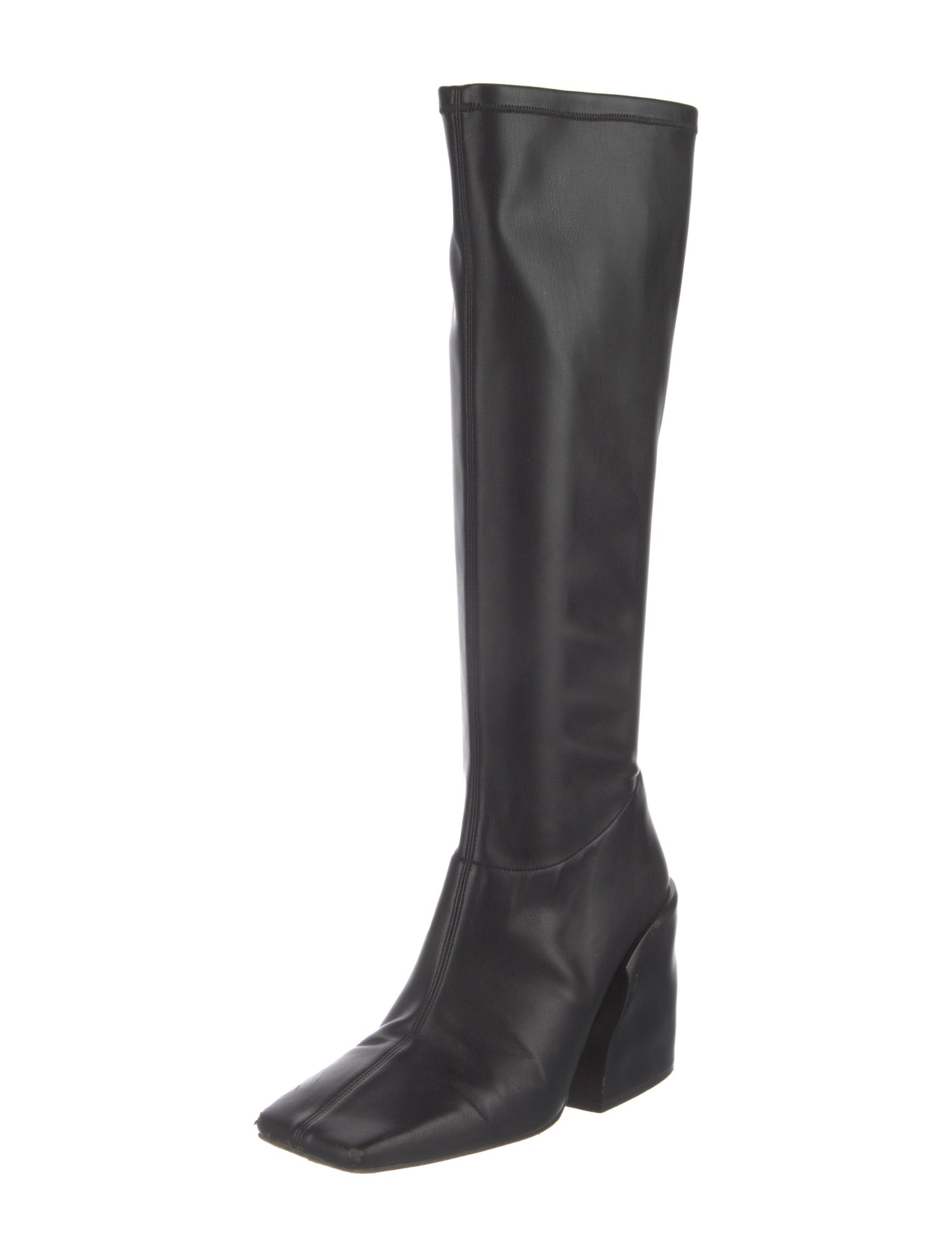 Tibi Leather Riding Boots