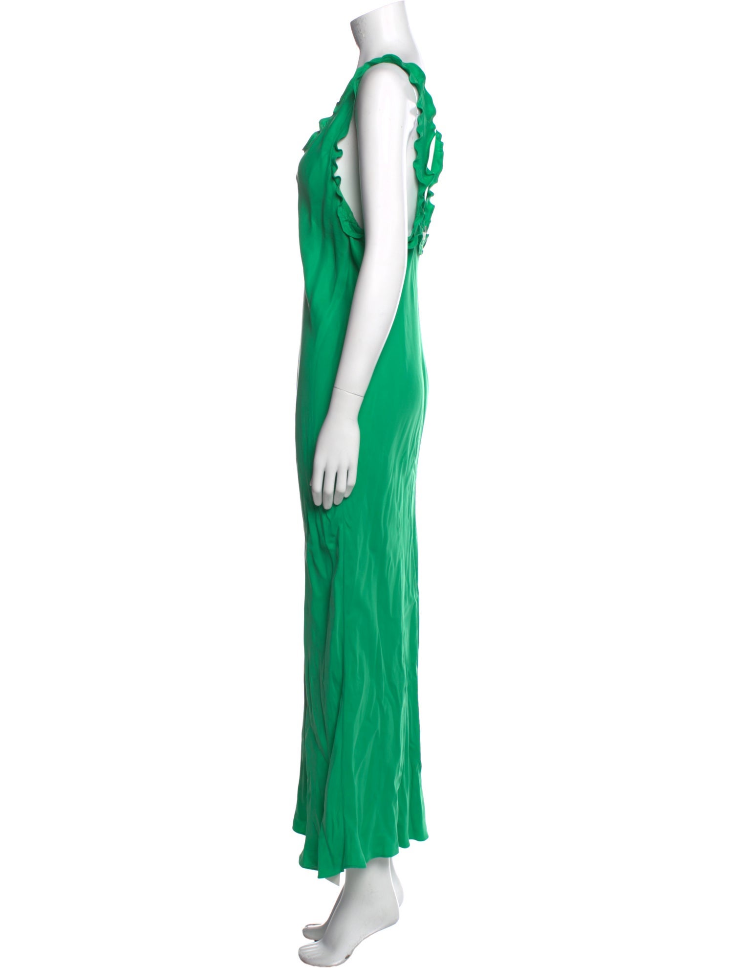 backless strapless shapewear for wedding dress Tibi Eco Poplin Strappy Open Back in Sandstone 2 / Sandstone main image 1