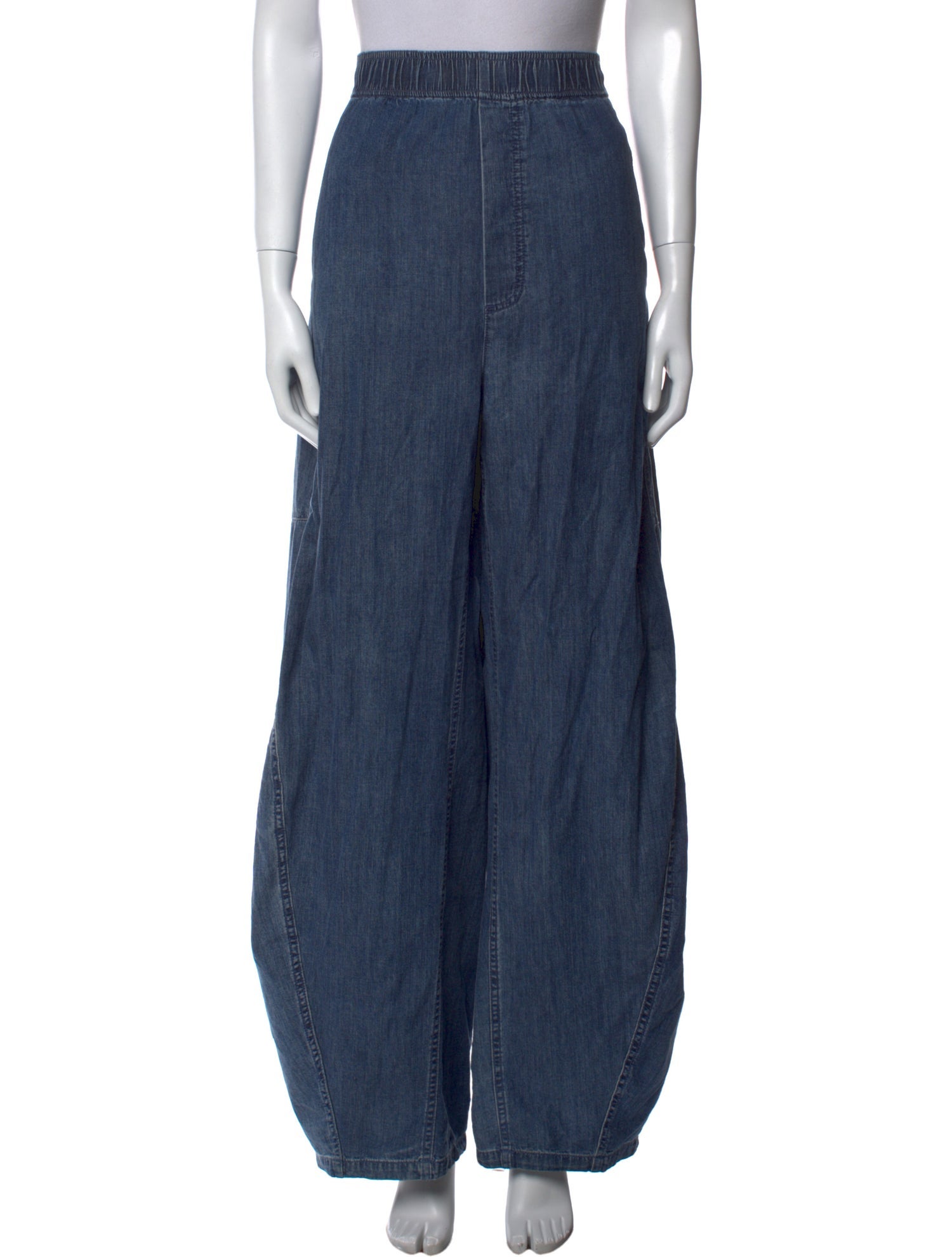 Tibi Wide Leg Pants