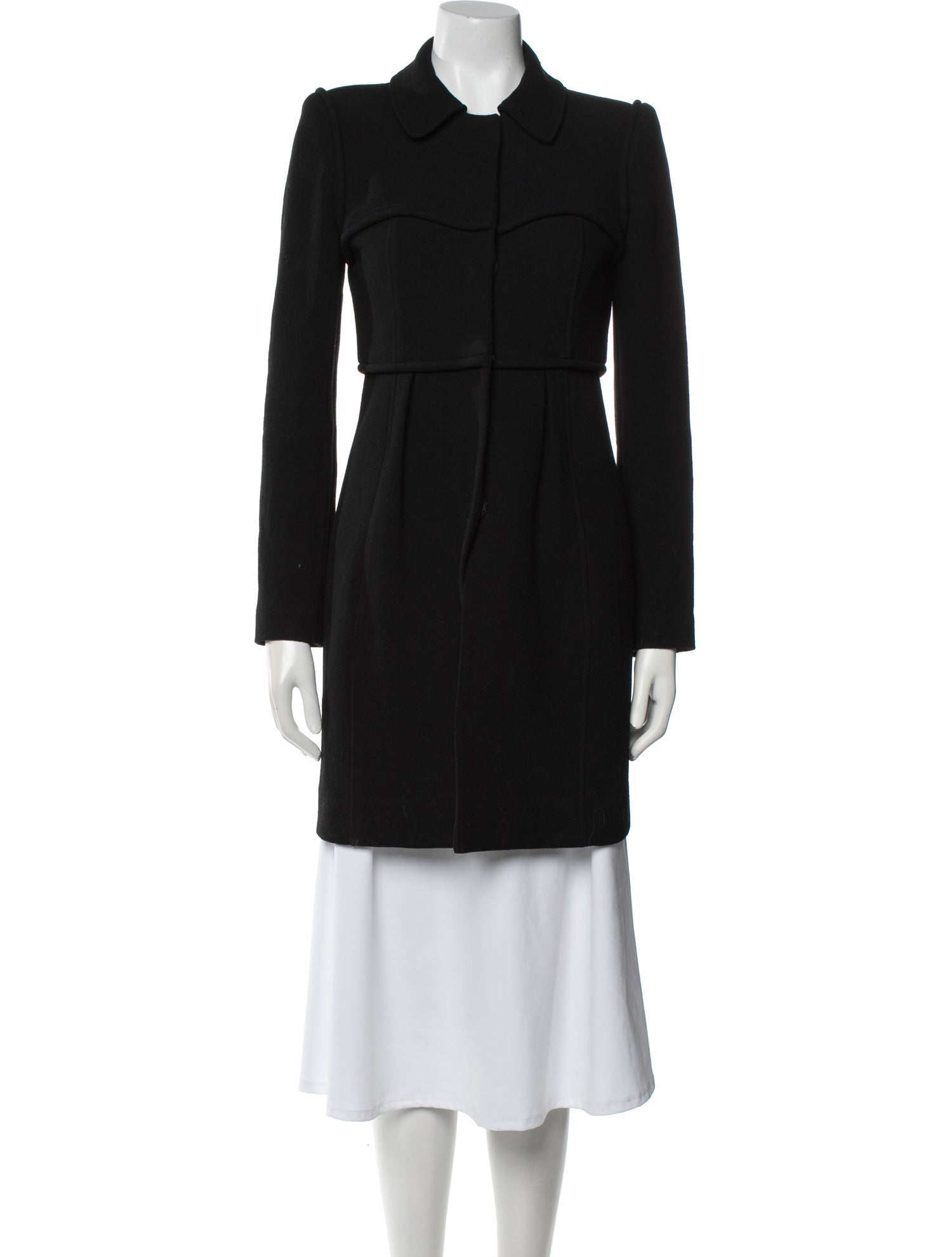 Tibi Virgin Wool Trench Coat