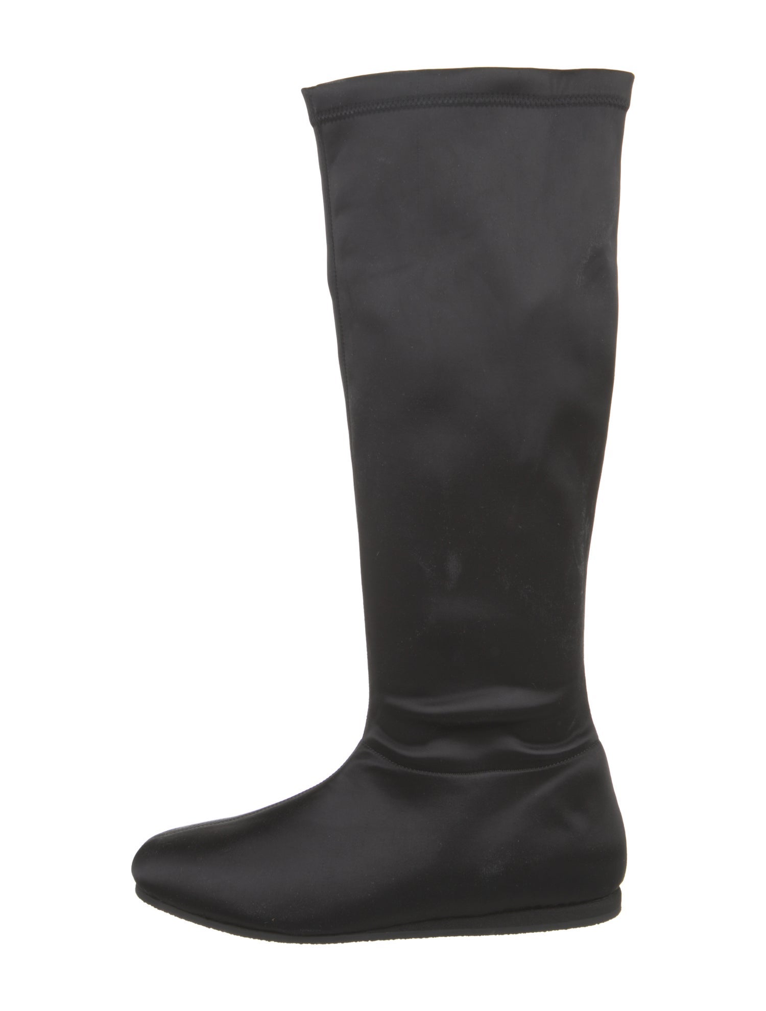 Tibi Satin Riding Boots