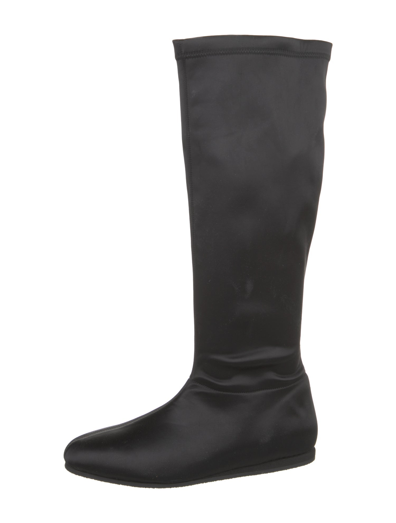 Tibi Satin Riding Boots