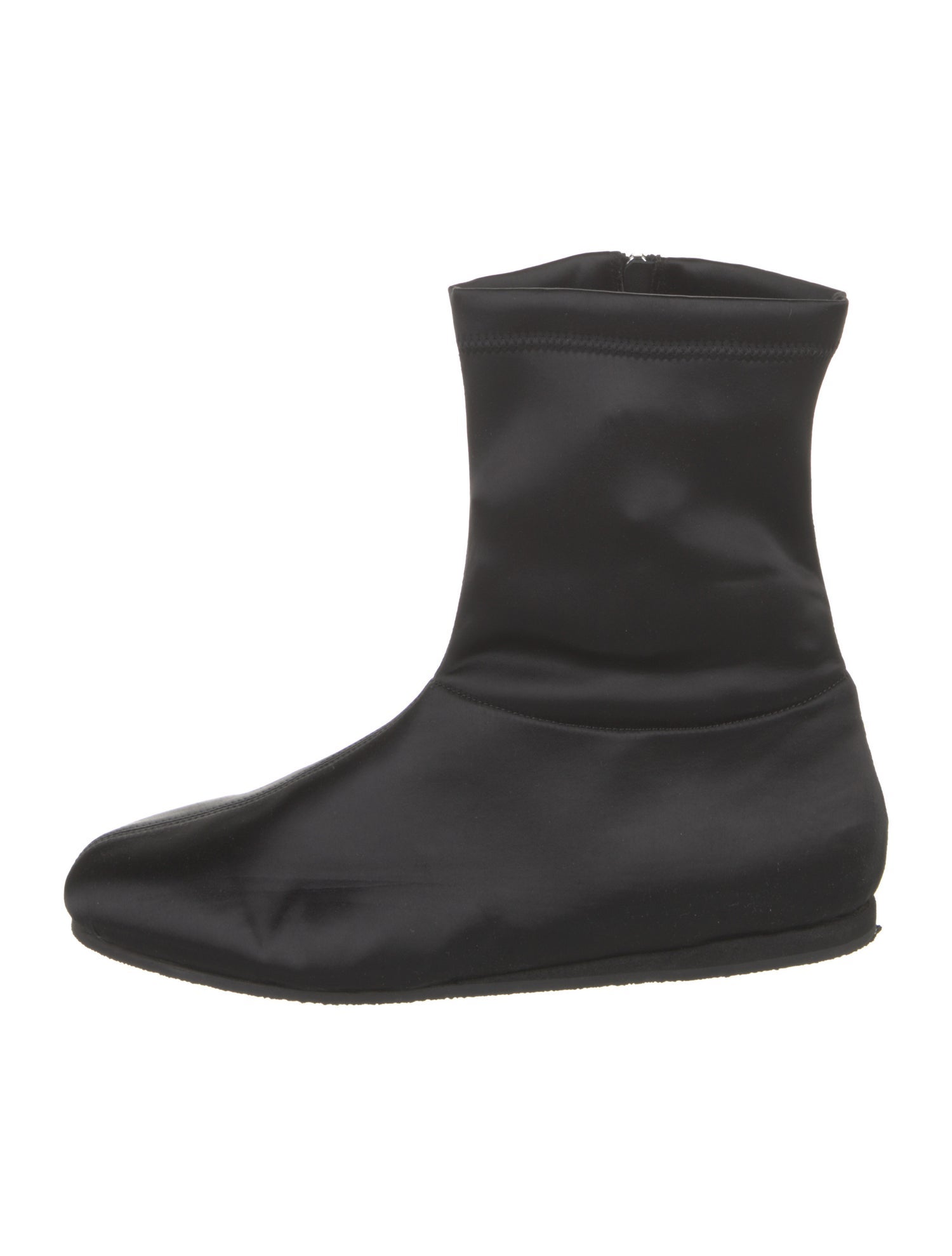 Tibi Satin Sock Boots