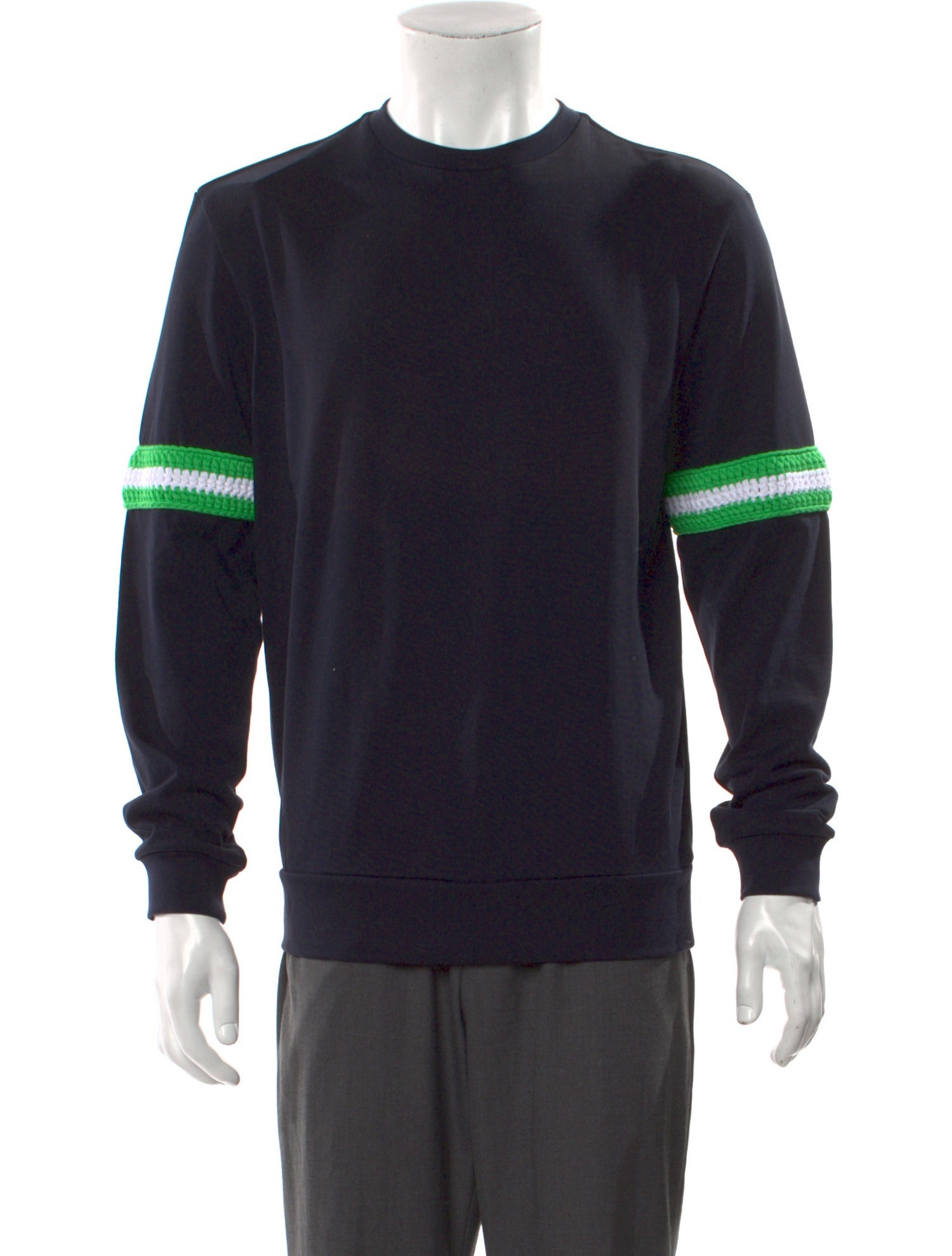 Tibi Graphic Print Crew Neck Sweatshirt