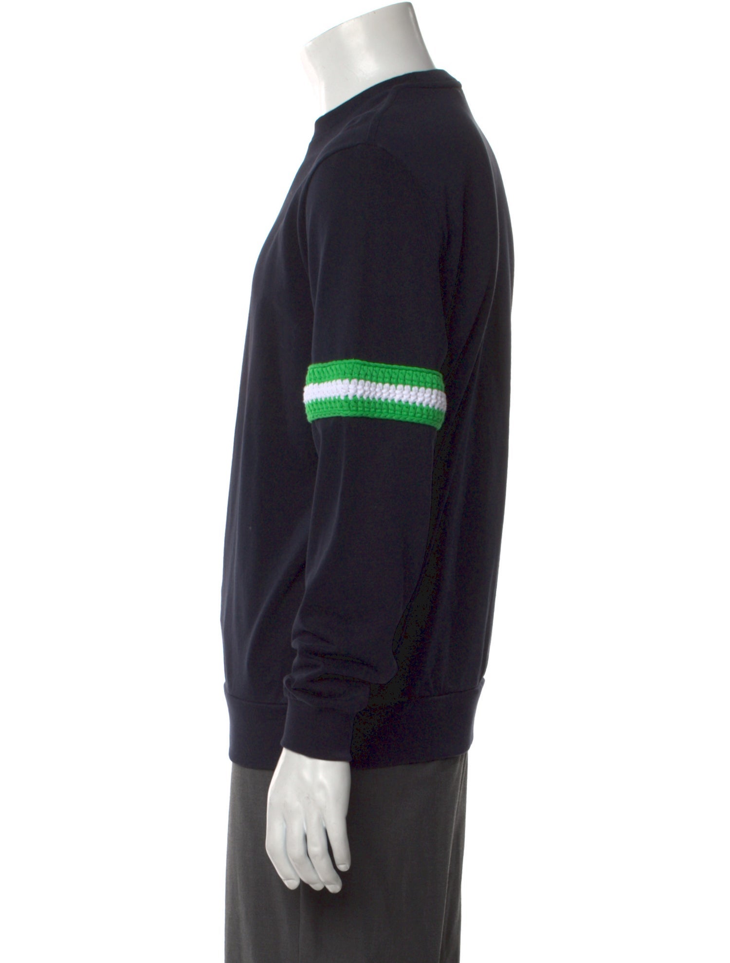 Tibi Graphic Print Crew Neck Sweatshirt