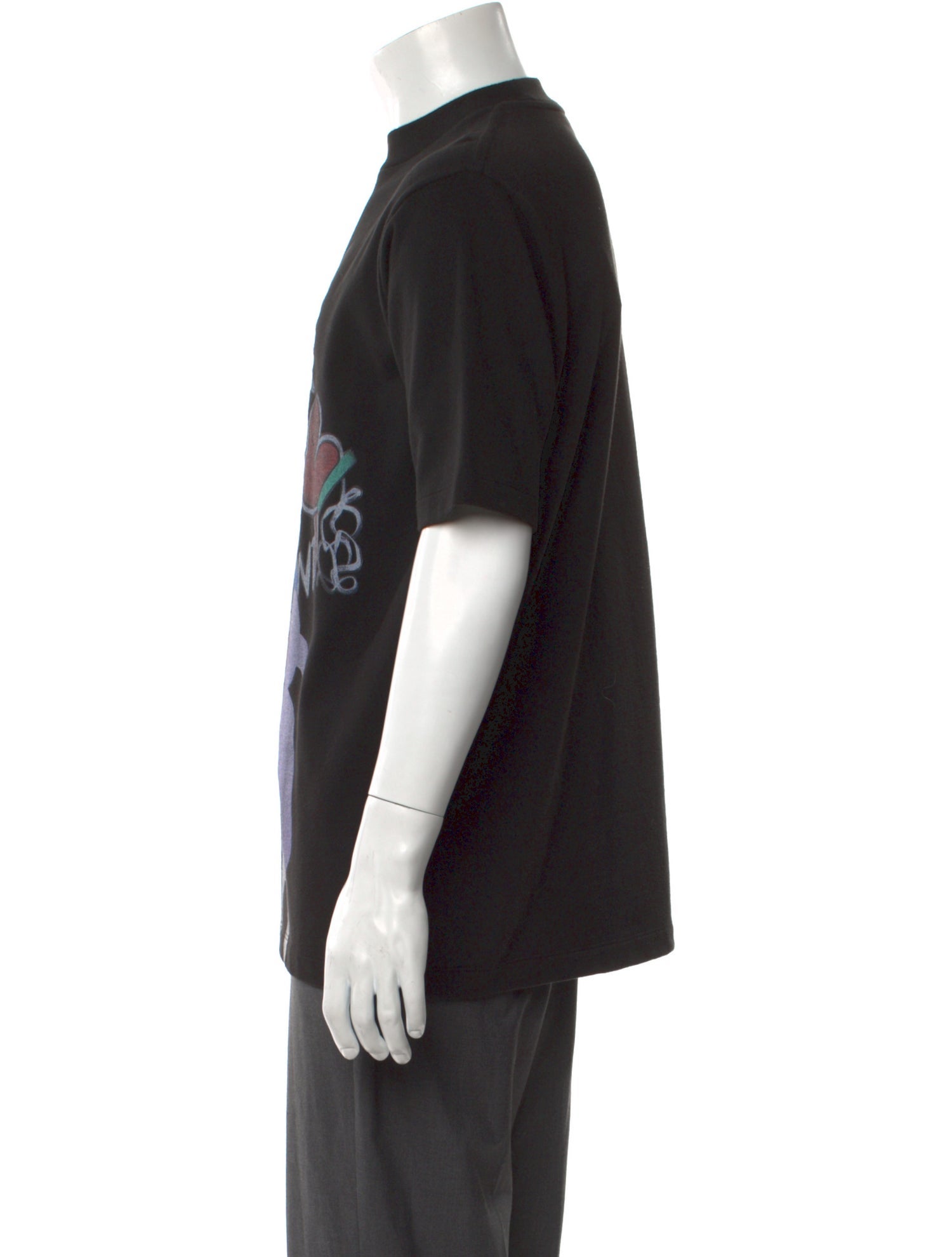 Tibi Graphic Print Crew Neck T-Shirt