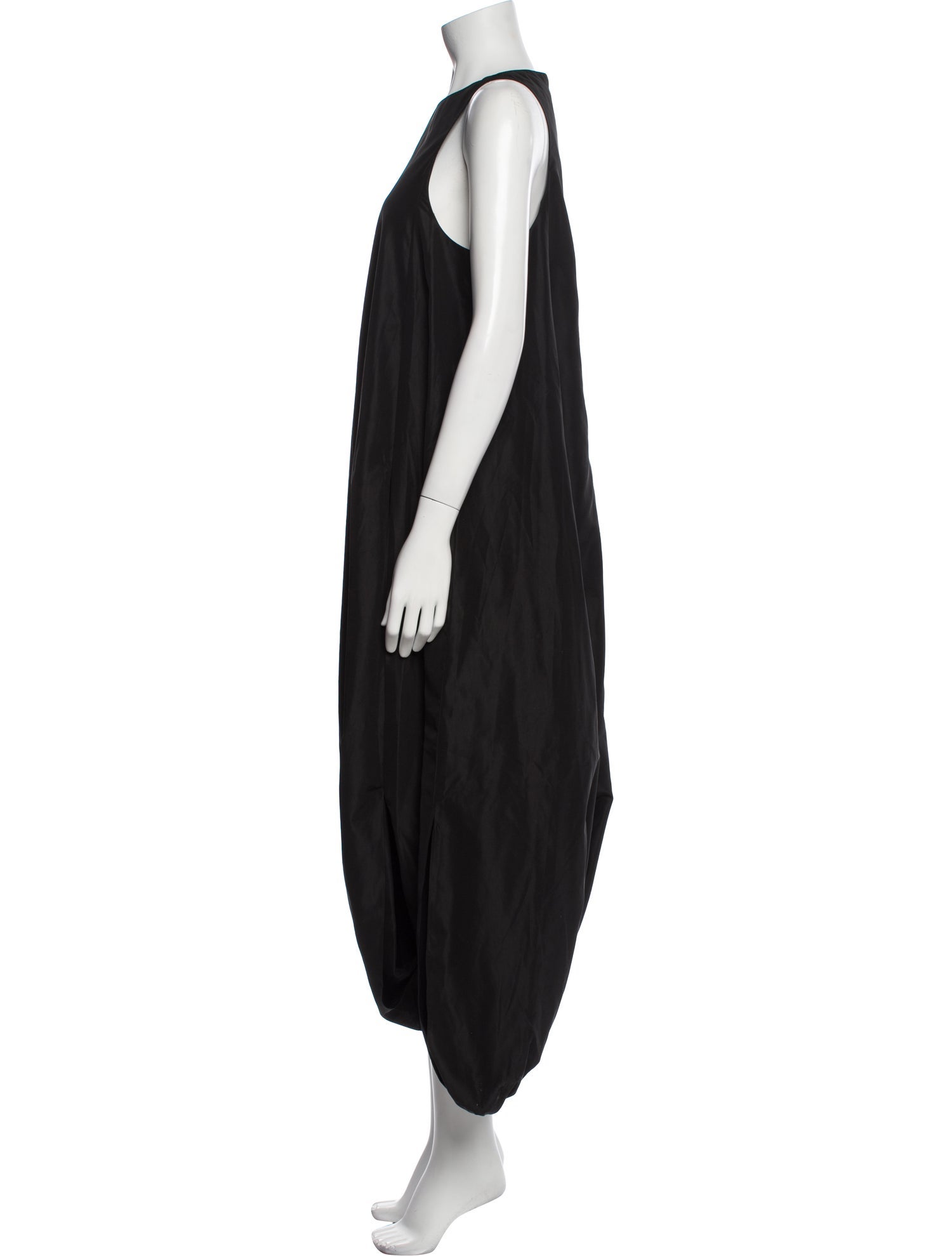 Tibi Crew Neck Long Dress