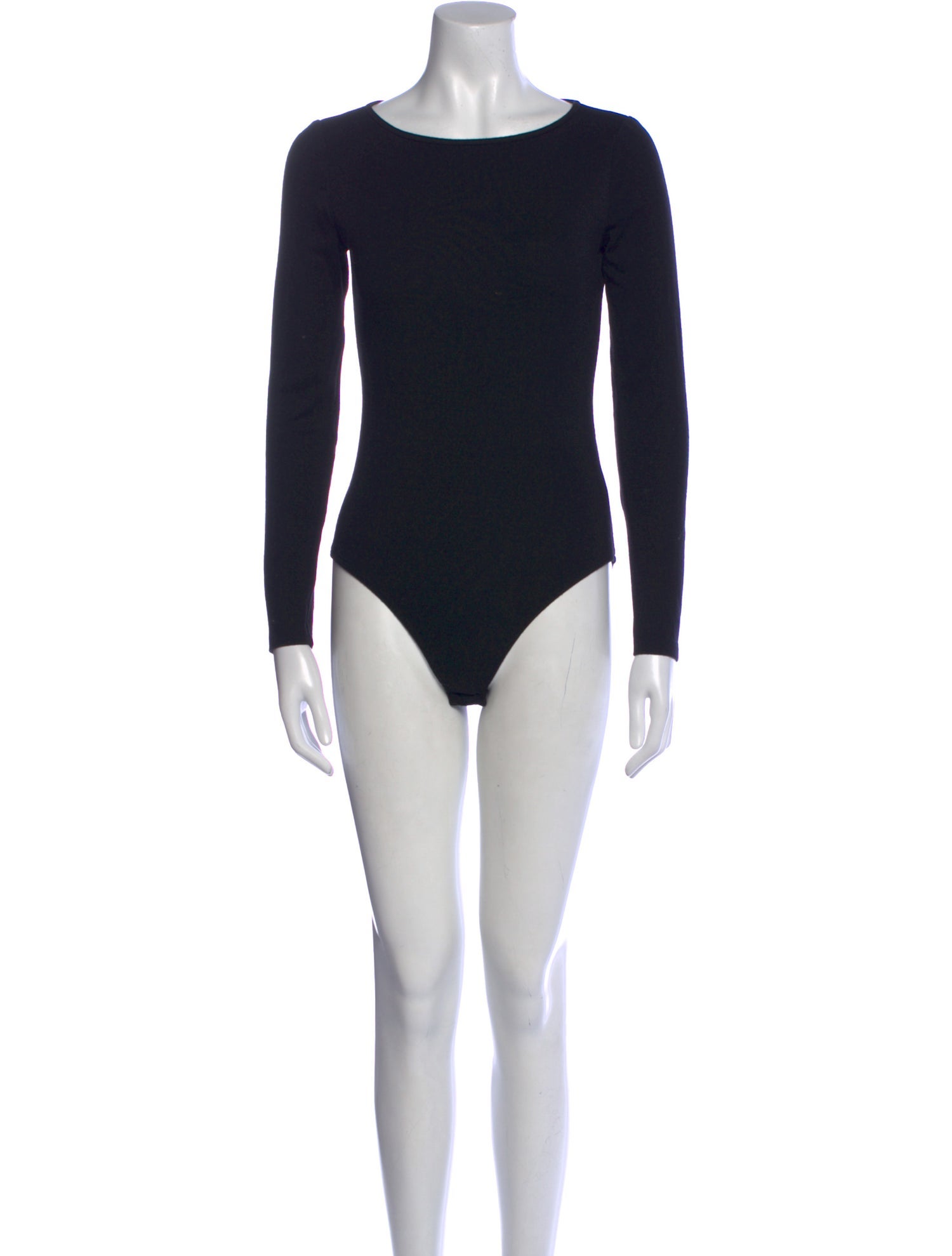 Tibi Wool Bateau Neckline Bodysuit