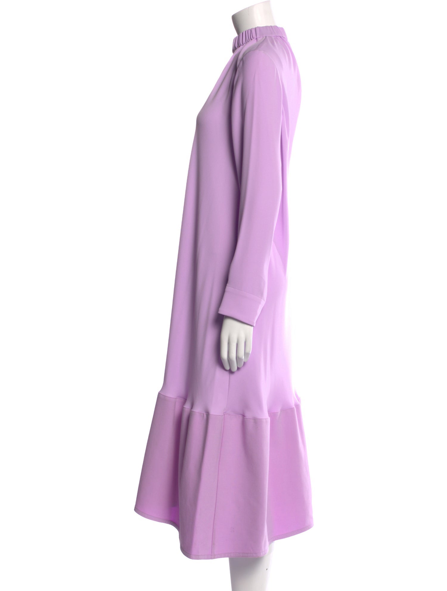 Tibi Mock Neck Knee-Length Dress w/ Tags