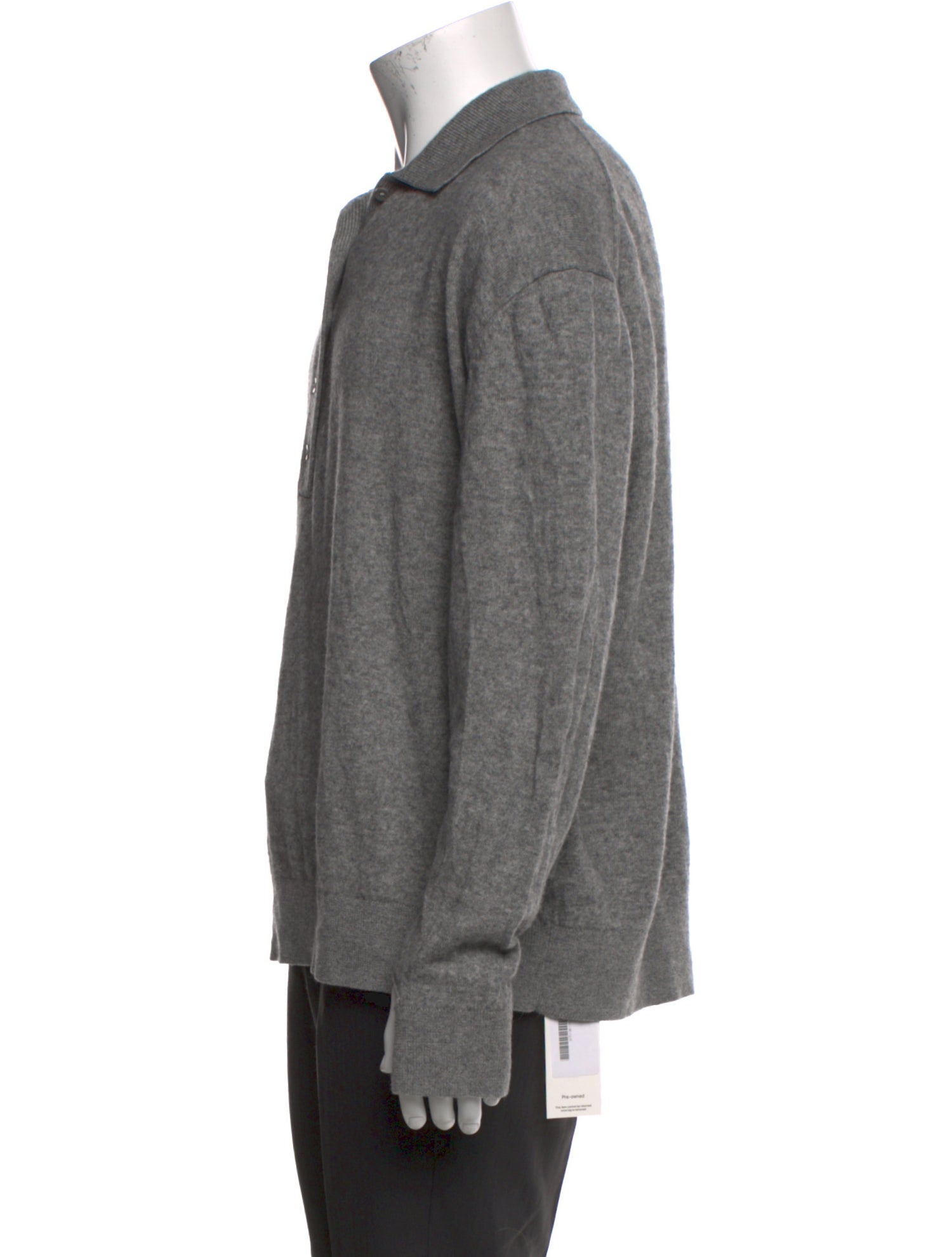 Tibi Wool Long Sleeve Shirt