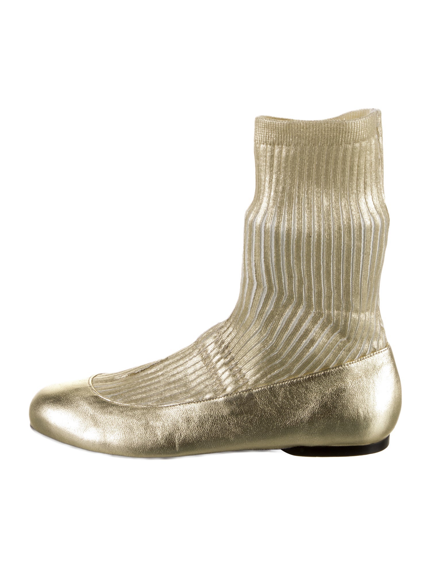 Tibi Leather Sock Boots